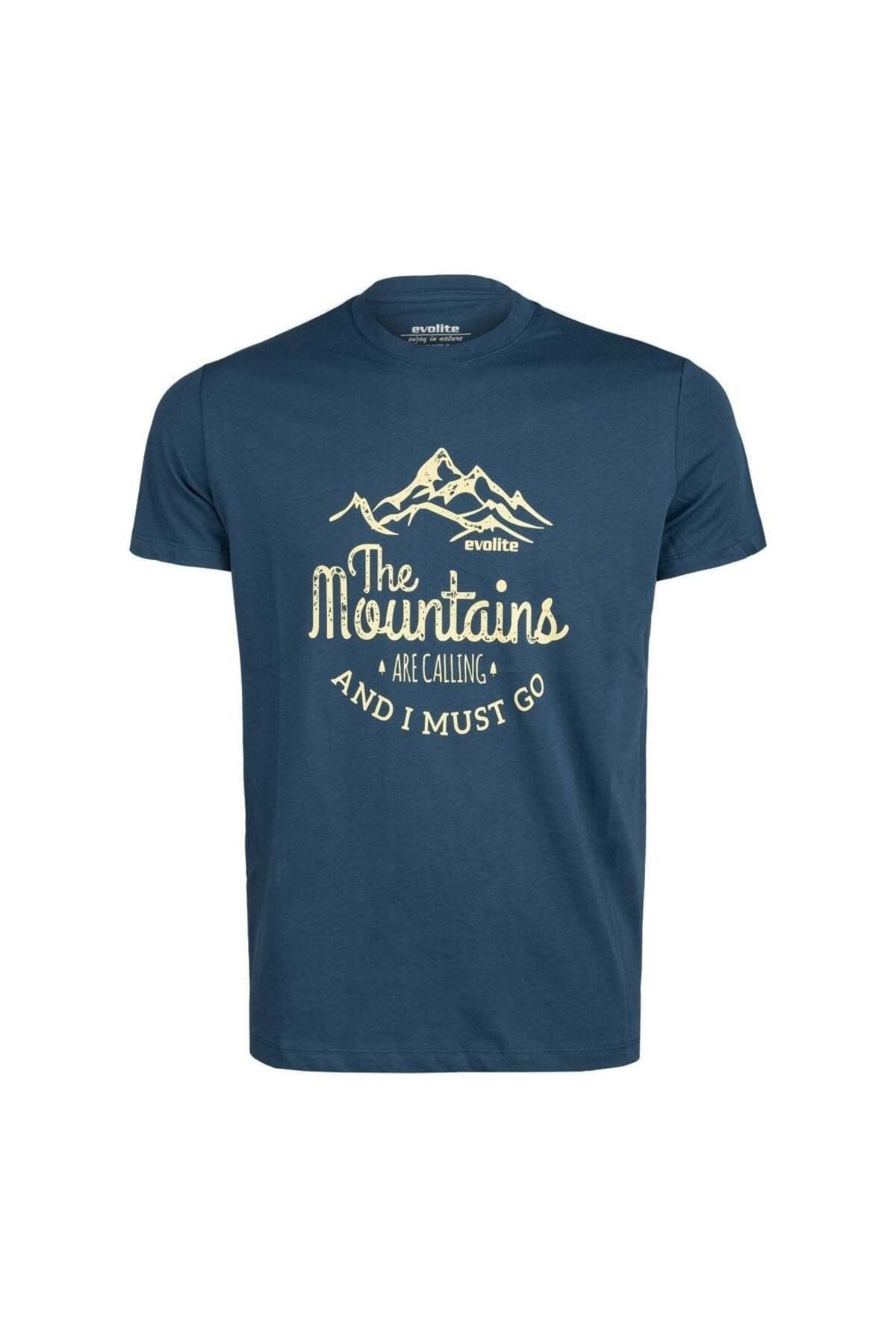 Evolite The Mountain T-Shirt [Turkuaz]