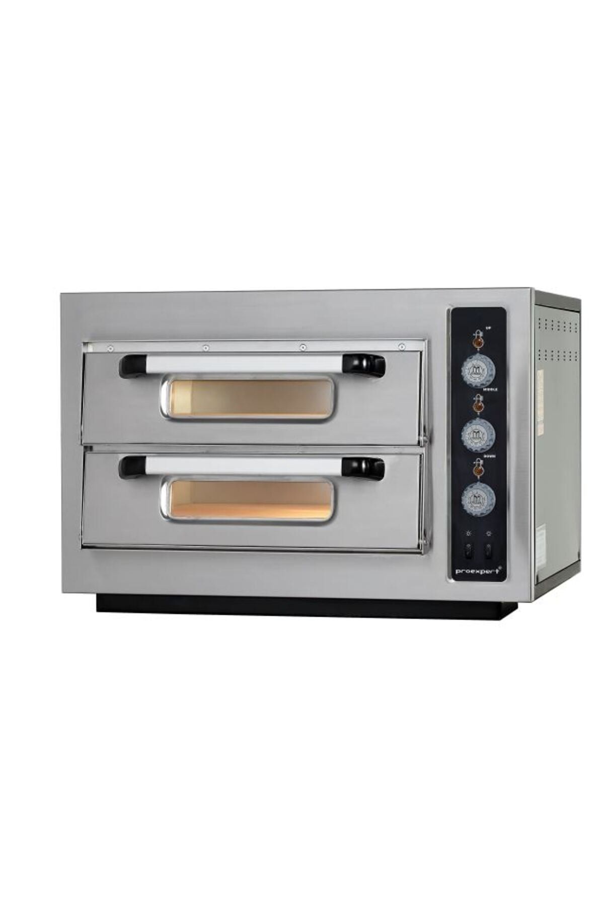Maksan Çift Katlı Pizza Fırını 510X510mm Endüstriyel Mutfak