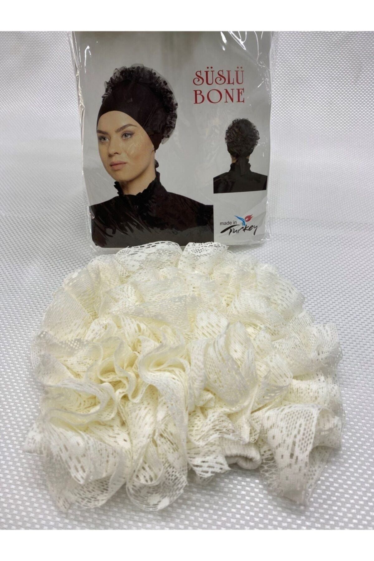 Sedef Fırfırlı Bone