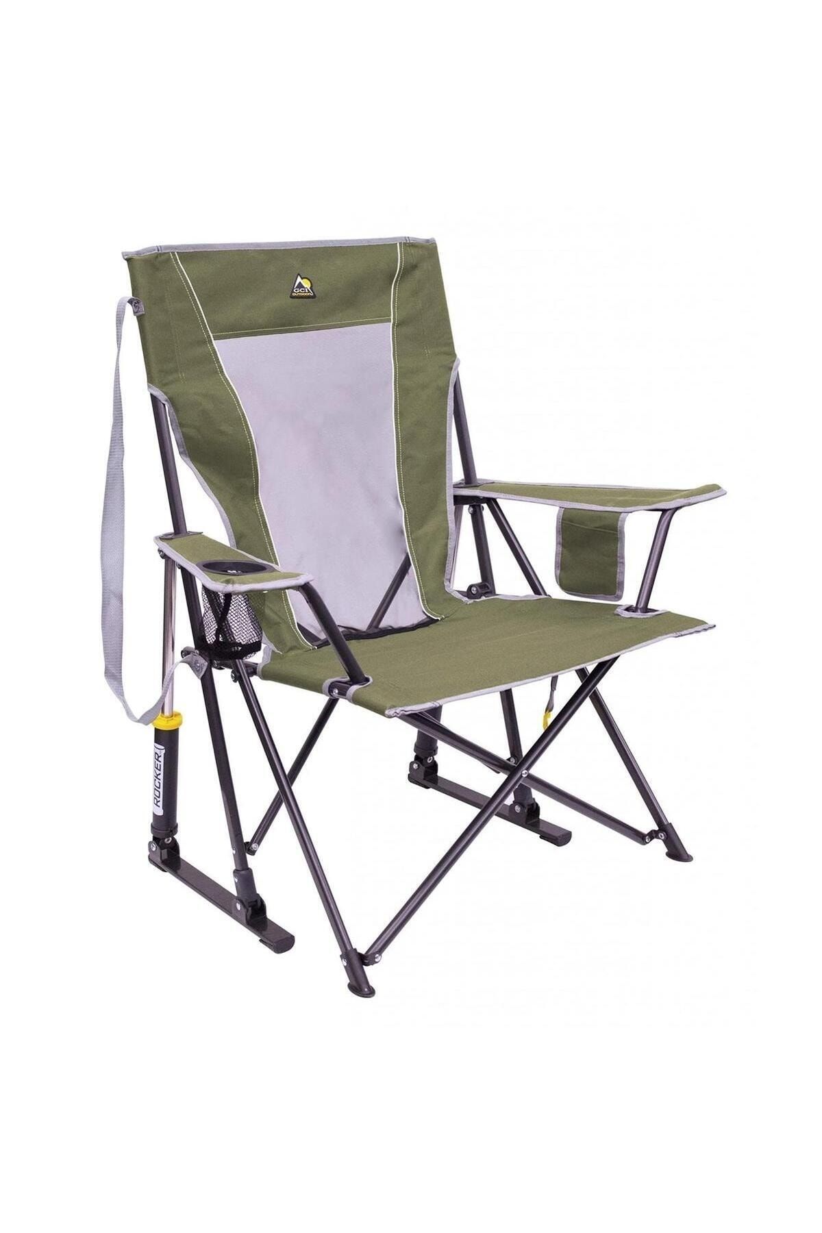 GCI Outdoor Comfort Pro Rocker™ Amortisörlü Katlanır Kamp Sandalyesi Yeşil