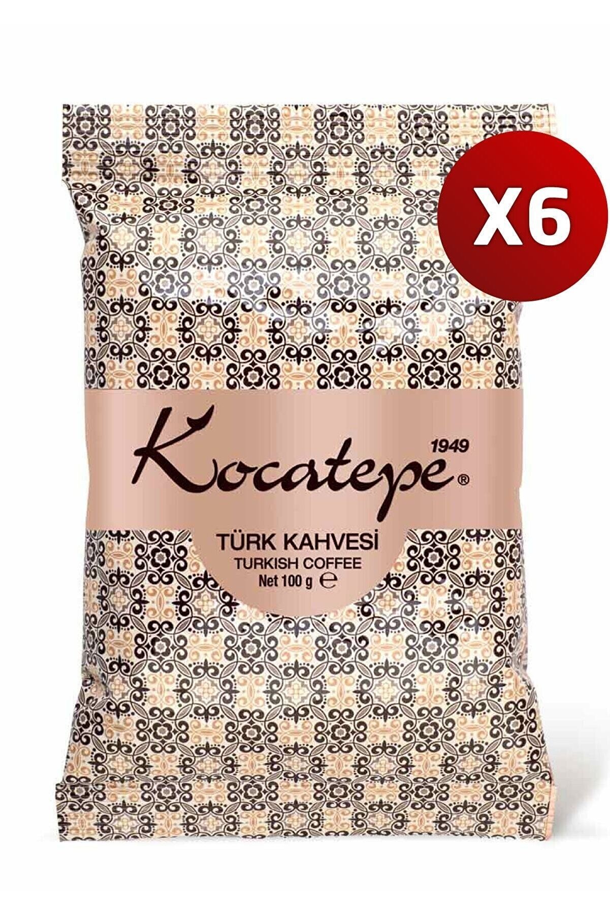 KOCATEPE KAHVE Kocatepe Türk Kahvesi 100 Gr Folyo 6'lı Paket