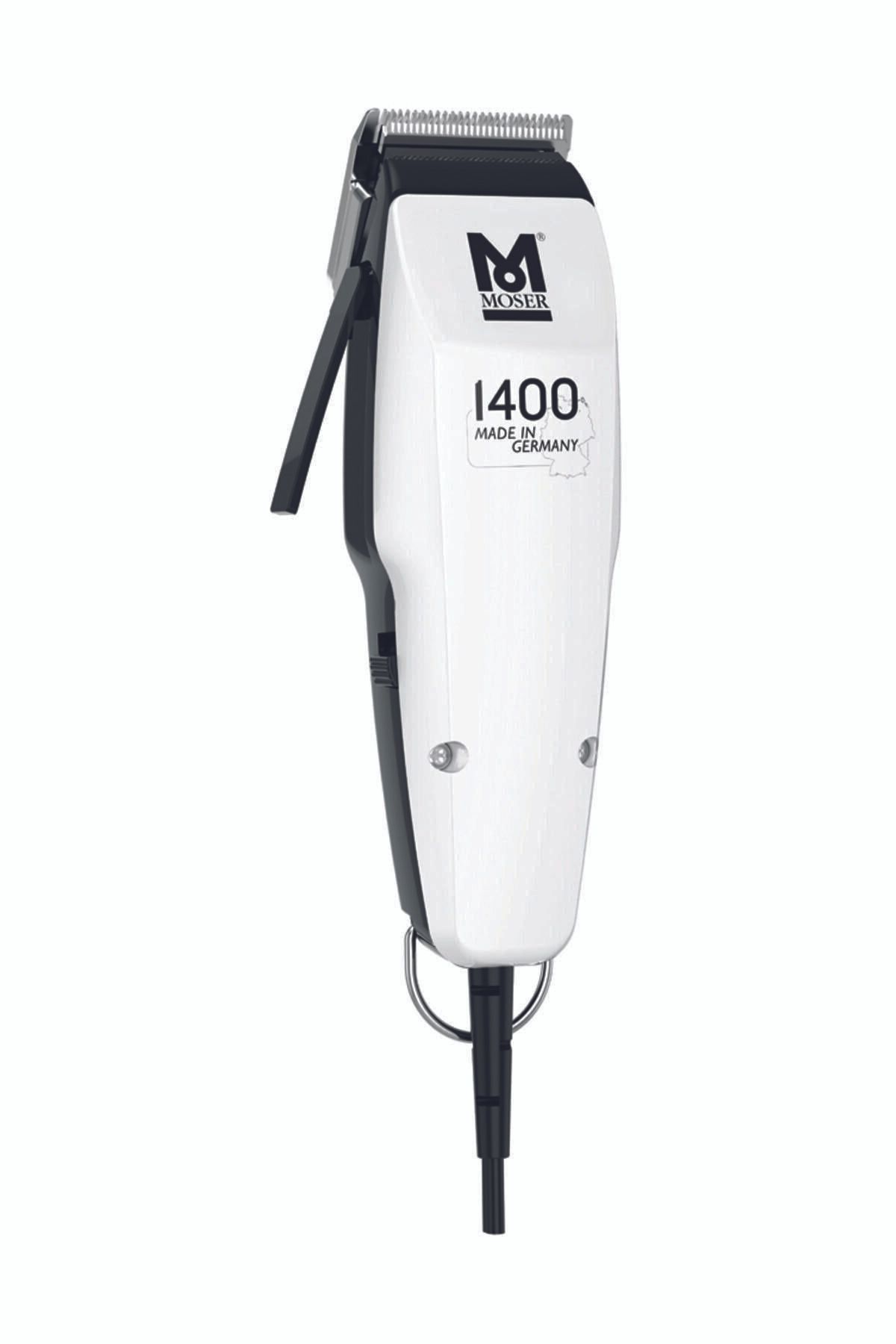 Moser 1400 Beyaz Profesyonel Saç Kesme Makinesi
