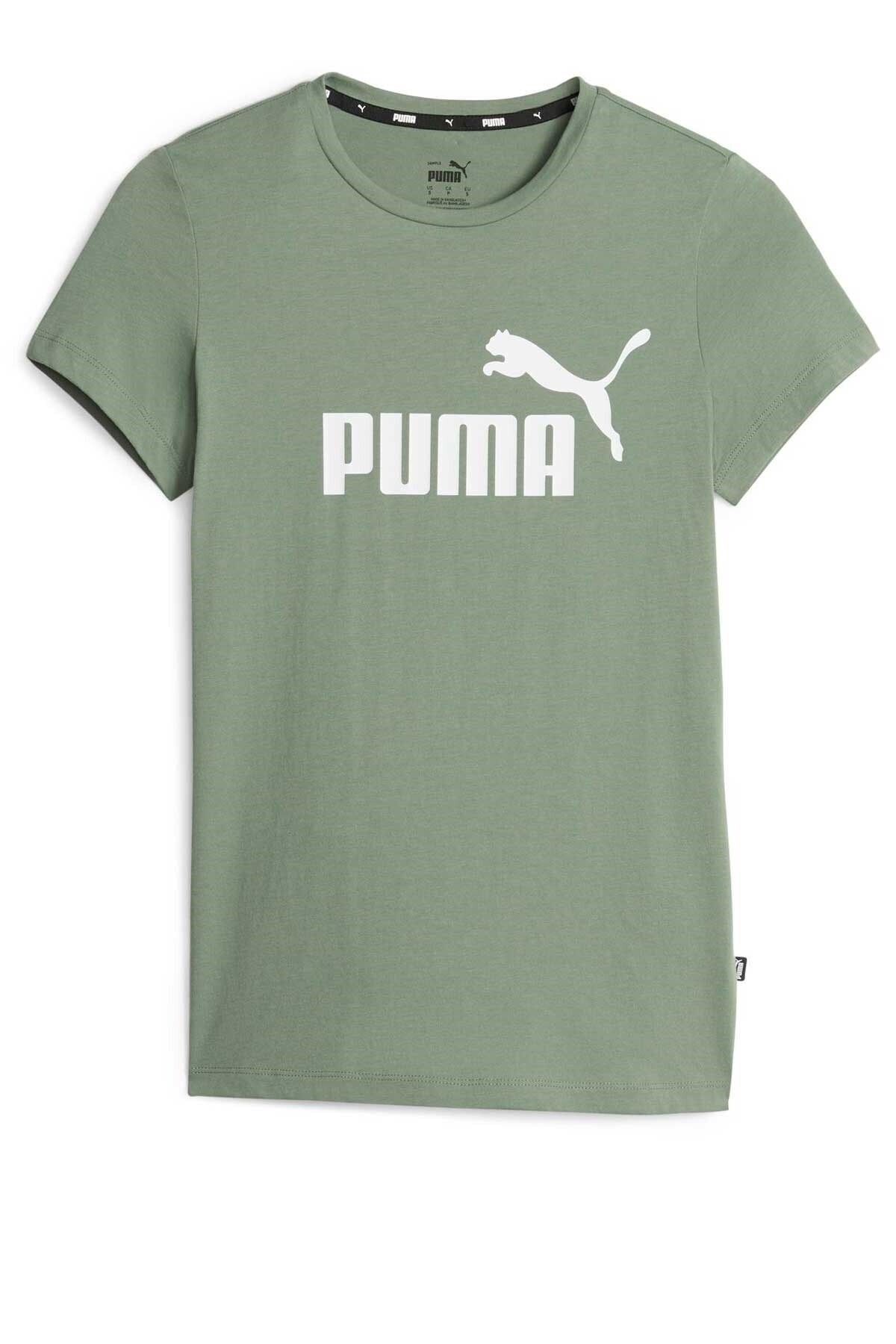 Puma Ess Logo Kadın Tişört 58677548