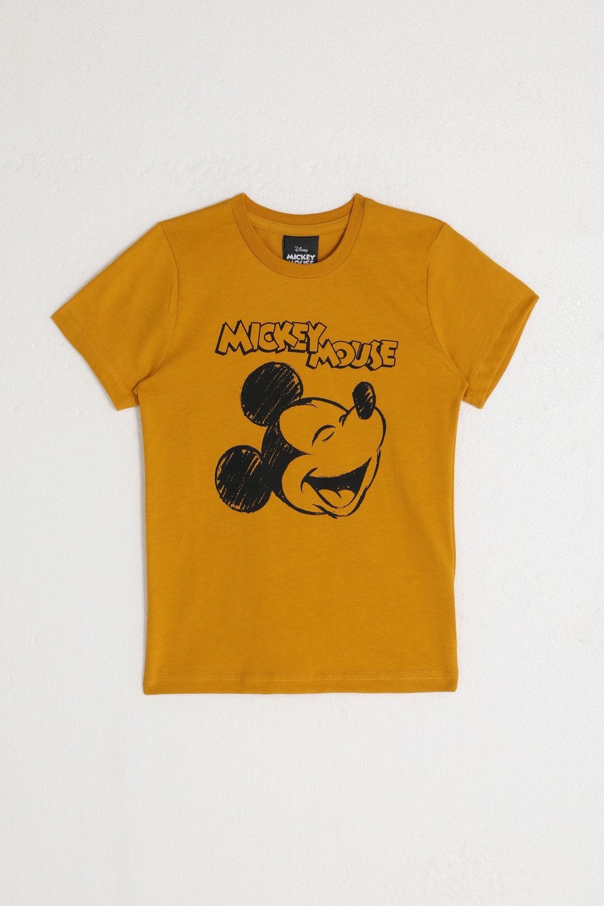 Mickey Mouse D4797-2 Erkek Çocuk T-Shirt Altın