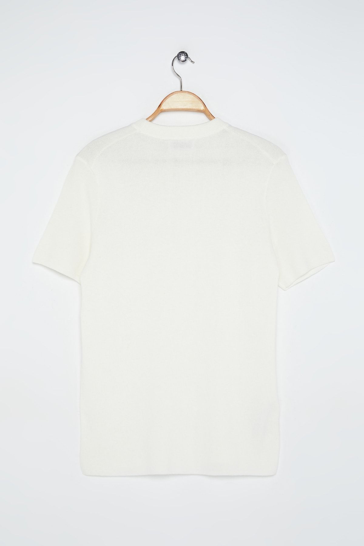 MANGO Man Erkek Beyaz T-Shirt 27087765