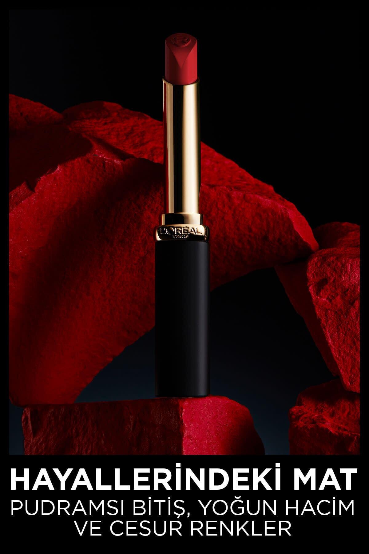 Color Riche Intense Volume Matte Ruj - 200 Orange Stand Up_4