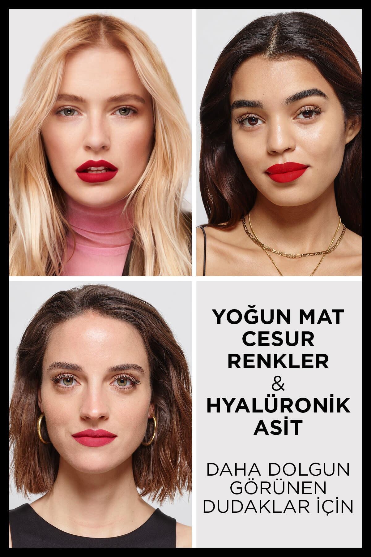 Color Riche Intense Volume Matte Ruj - 200 Orange Stand Up_6