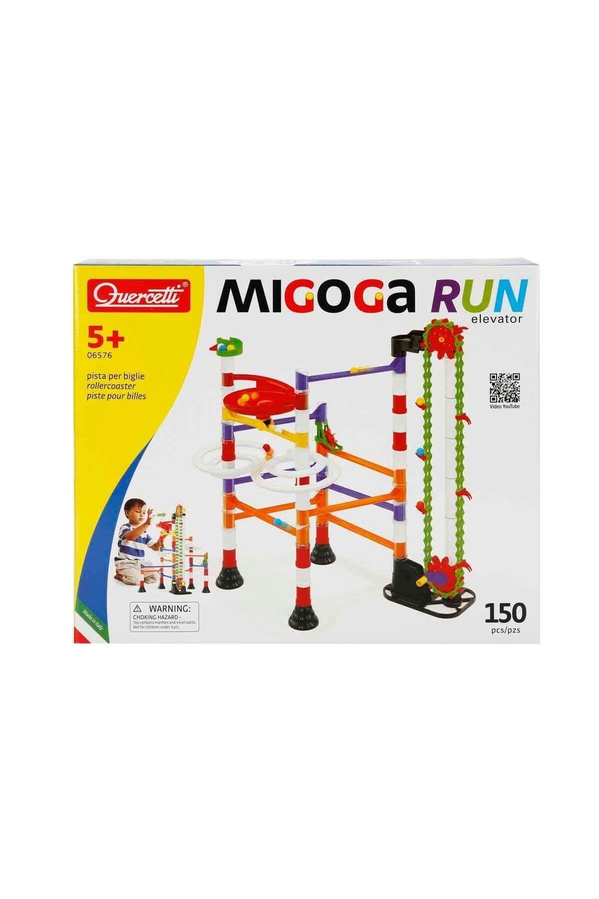 Sunman Quercetti Migoga Marble Run Asansör Yapım Seti