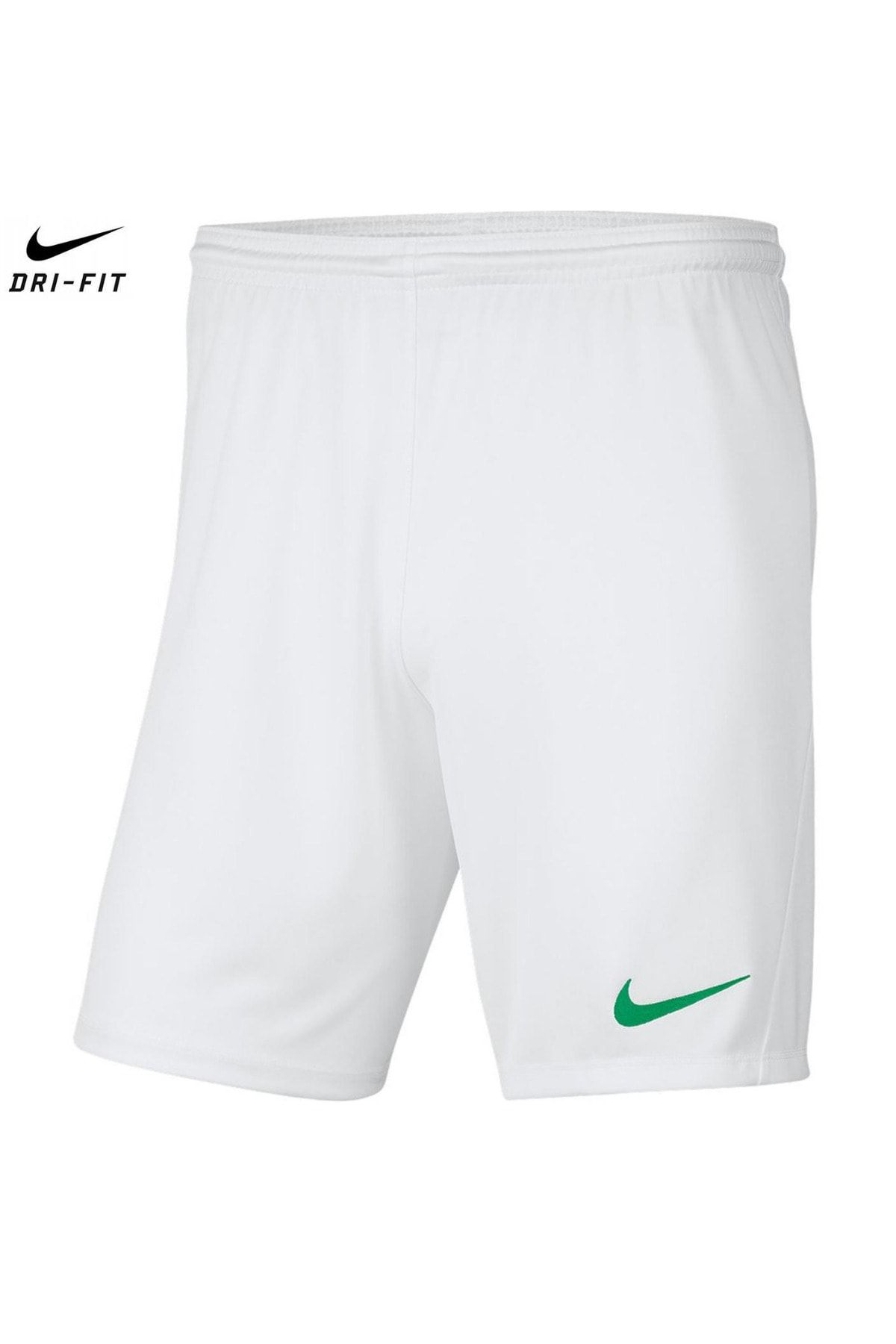 Nike Dri-Fit Park III Erkek Beyaz Futbol Şort BV6855-102