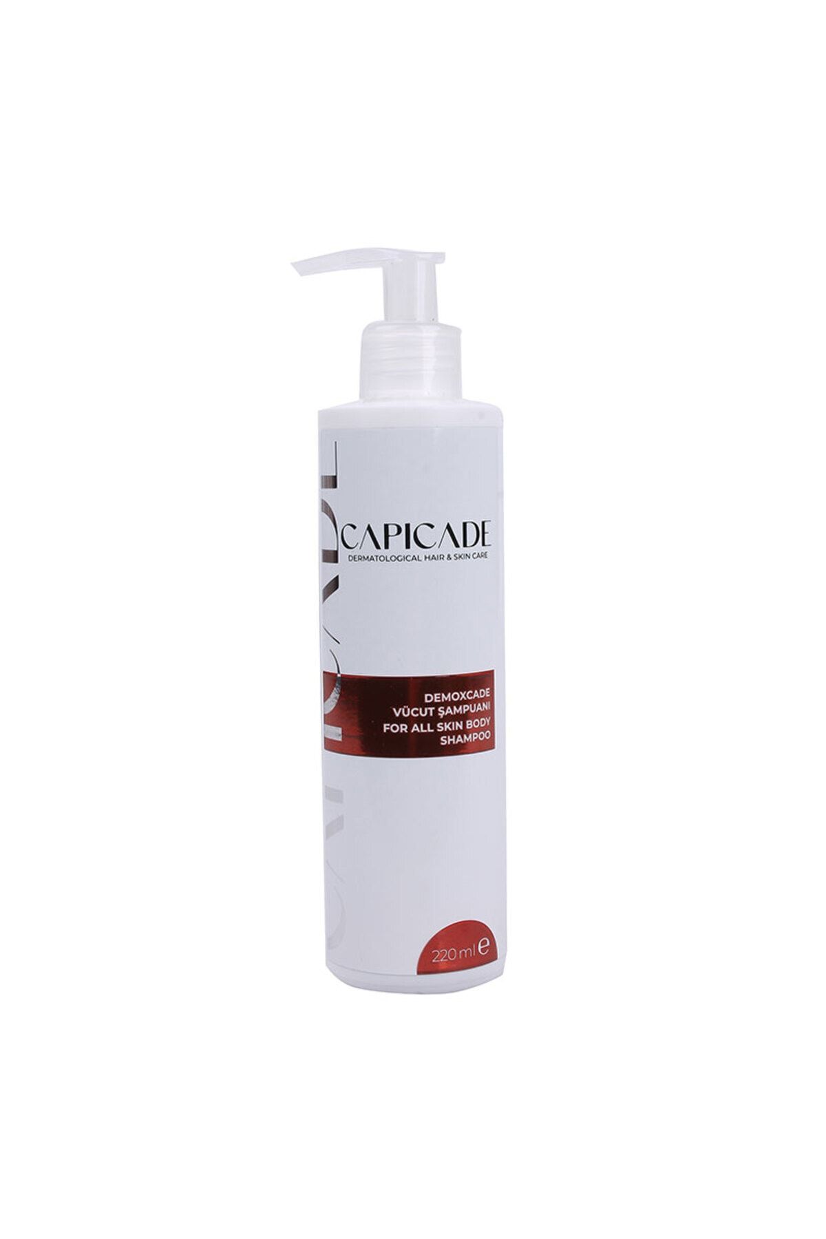 Capicade Demoxcade Tüm Cilt Tipleri için Vücut Şampuanı 220 ml