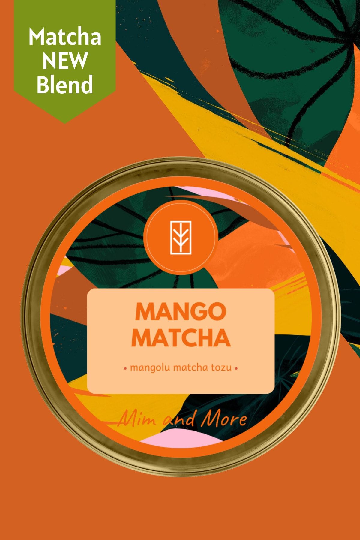 Mim and More Mango Matcha - Mangolu Matcha