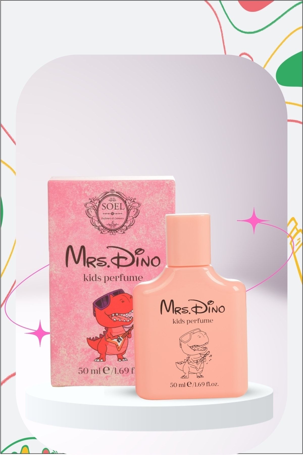 Soel Parfüm Mrs.Dino Kız Çocuk Parfüm 50ML Edp