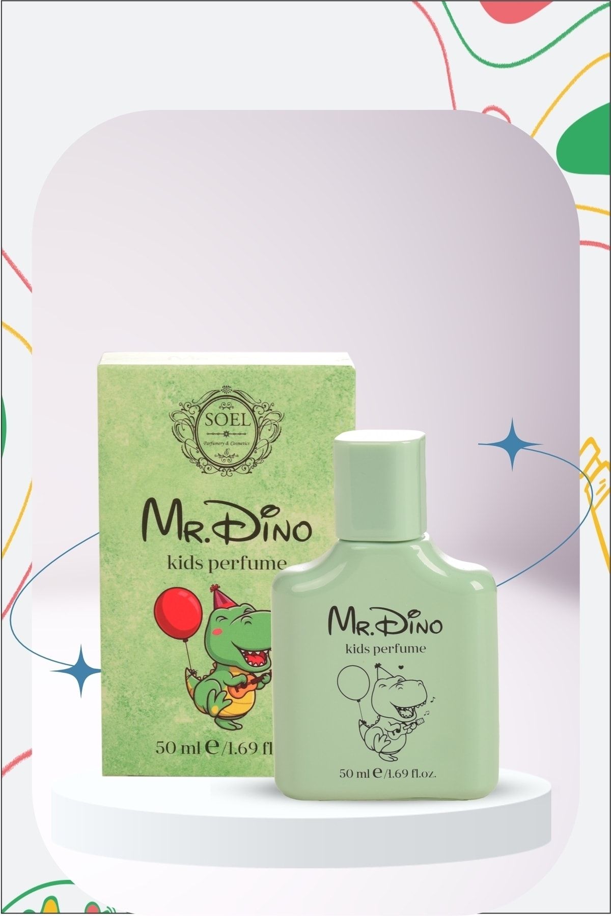 Soel Parfüm Mr.Dino Edp 50 ml Erkek Çocuk Parfüm  8682835172316