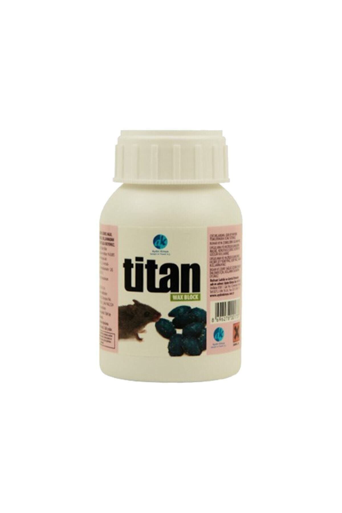 Titan Wax Block 4 Gr'lık Blok Fare Zehri 100 Gr