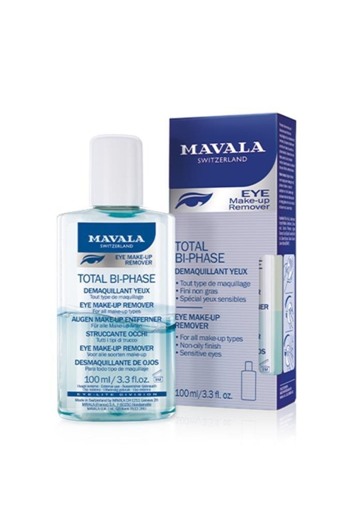 Mavala Total Bi Phase Eye Make Up Remover 100 ml