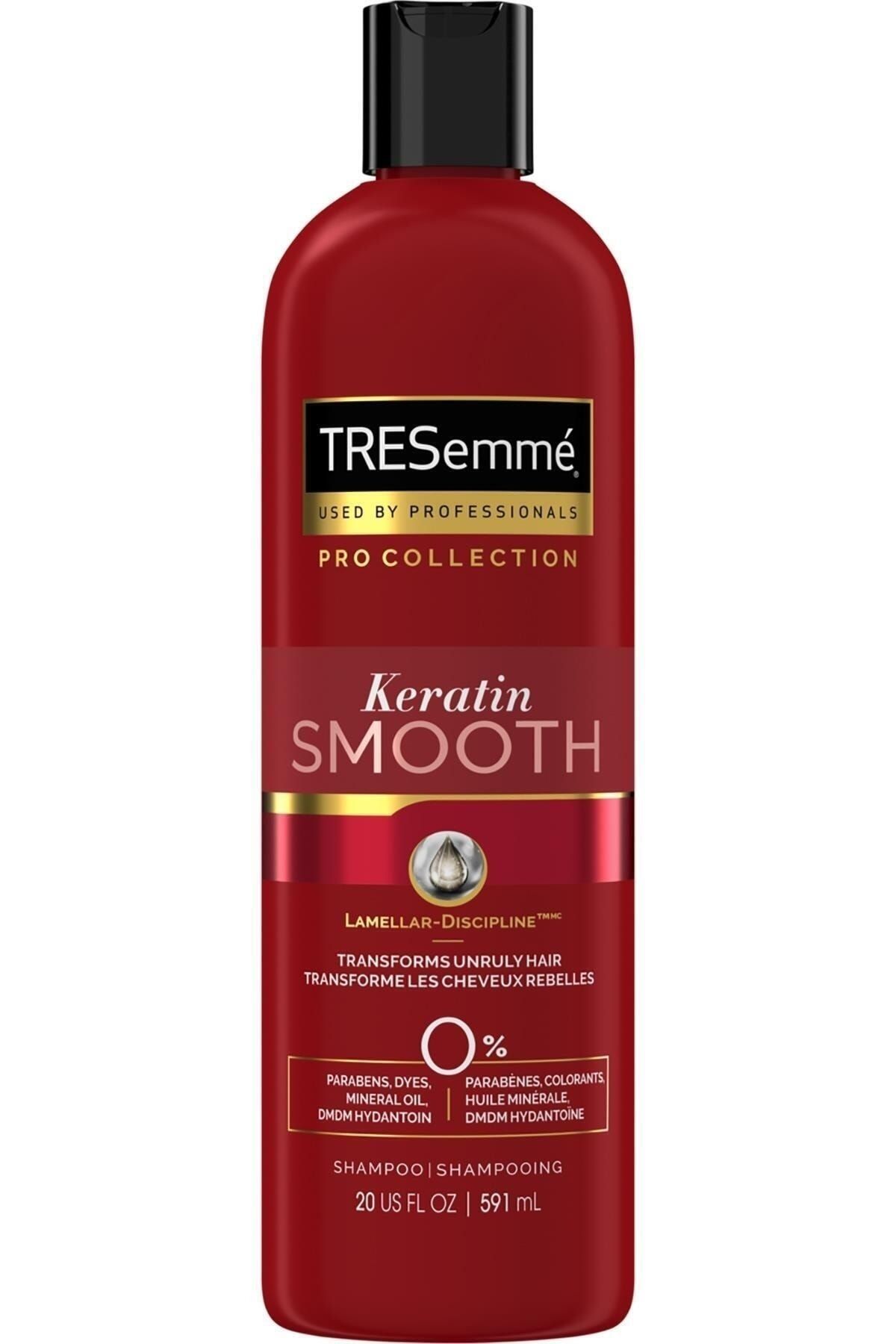 Tresemme P/c Keratin Smooth Kıvırcık Saçlar Için Bukle Belirginleştirici Şampuan 592ml