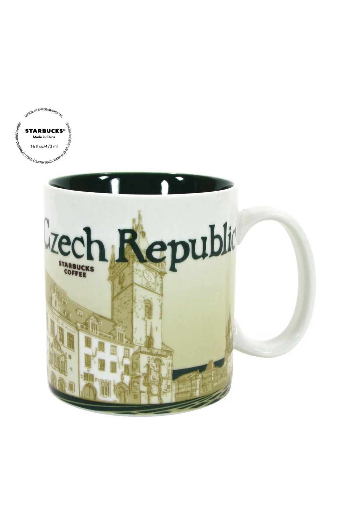 Starbucks ® Czech Republic Mug Global Icon - Czech Republic 16oz 473ml You Are Here Mug Series