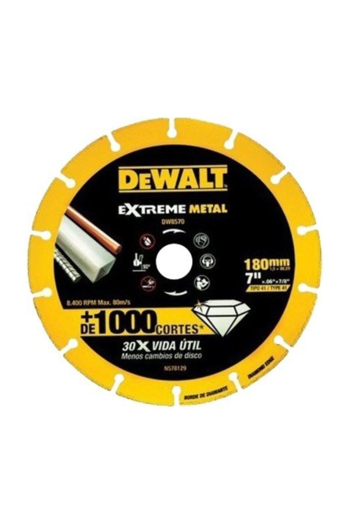 Dewalt Extreme Metal Dw8570 Kesici Disk 180mm Metal