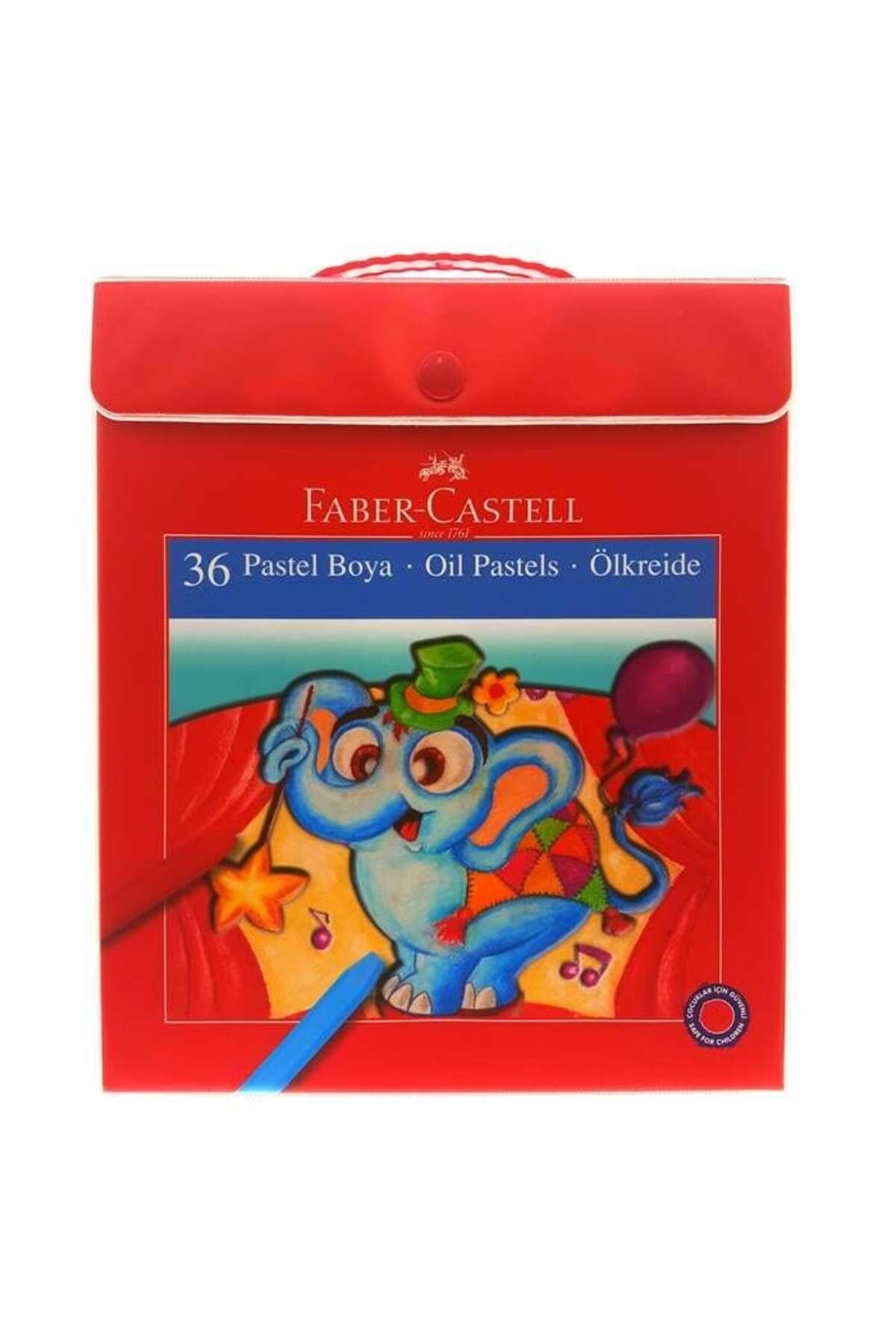 Faber Castell Pastel Boya Seti Red Line 36Lı N5281125137 Çantalı
