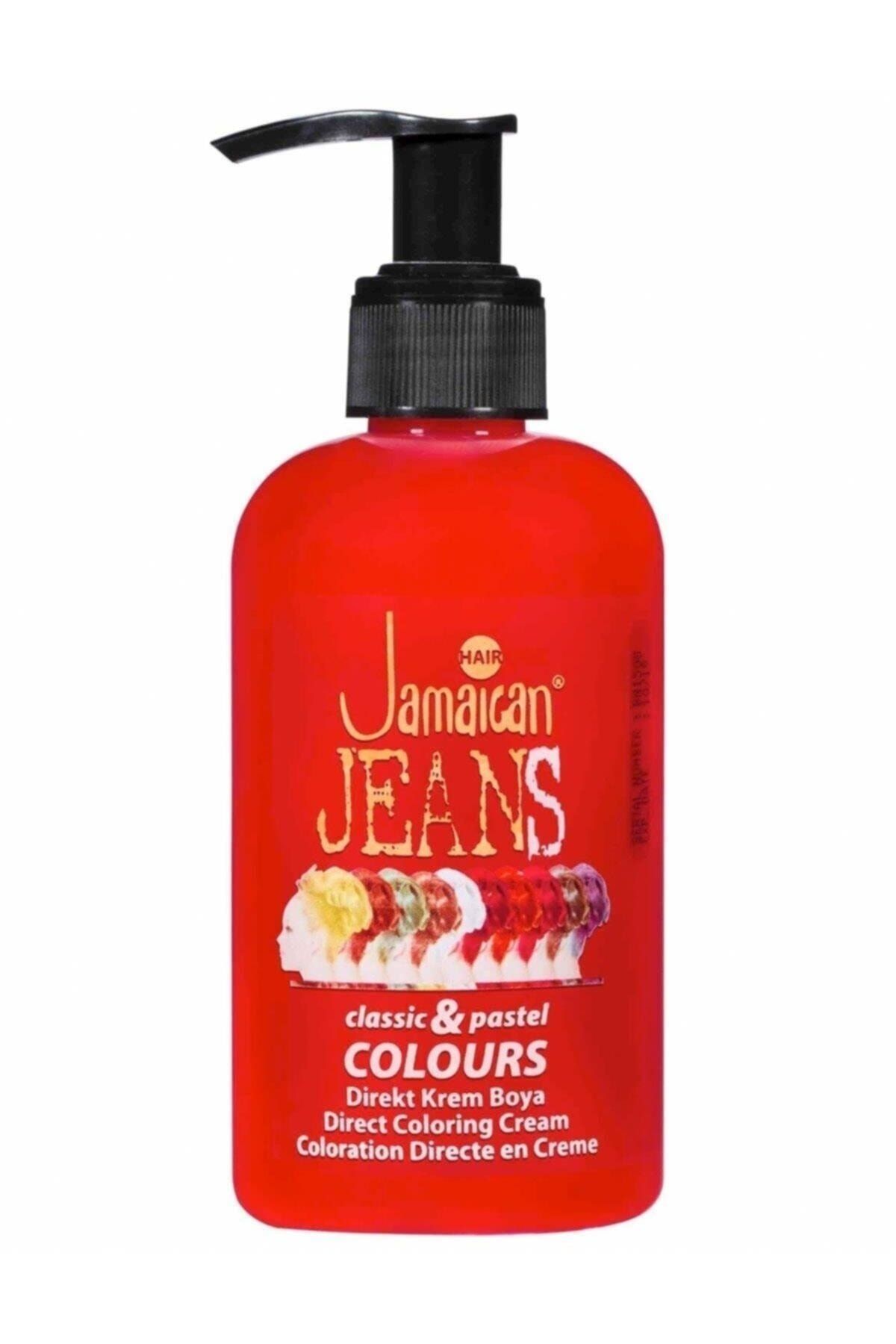 Jamaican Jean's Ateş Kırmızısı Renkli Saç Boyası 250 Ml