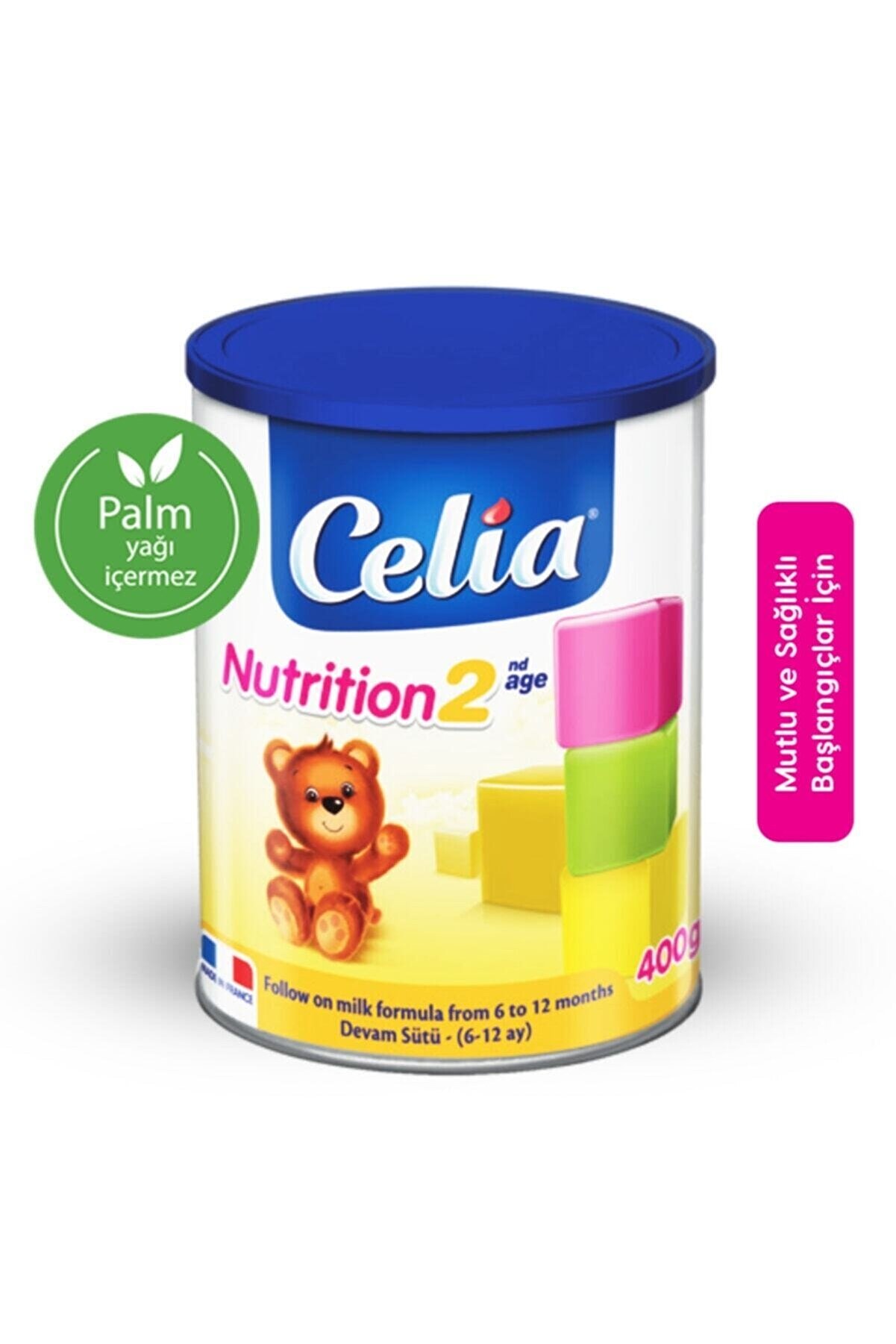Celia Bebek Maması Celia Nutrition 2 Devam Sütü 400 gr (6 - 12 AY)