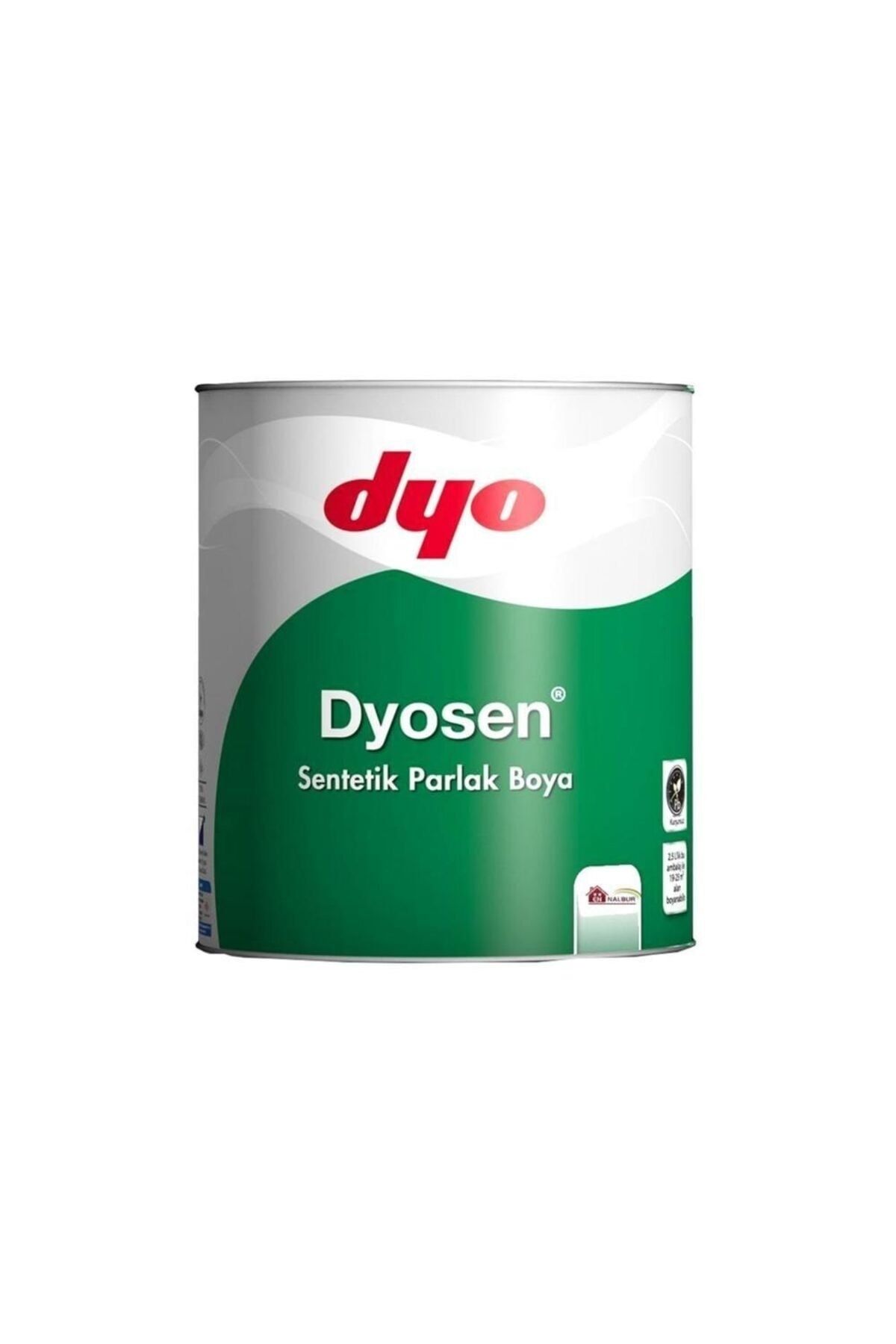 Dyo Dyosen Sentetik Parlak Boya - Yağlı Boya Turkuaz - 2.5lt