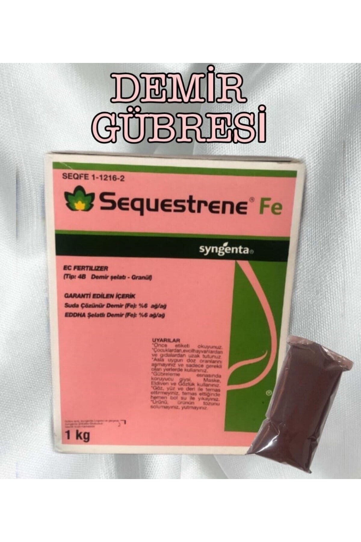 syngenta Sequestrene Fe Demir Gübresi - 0,1 kg