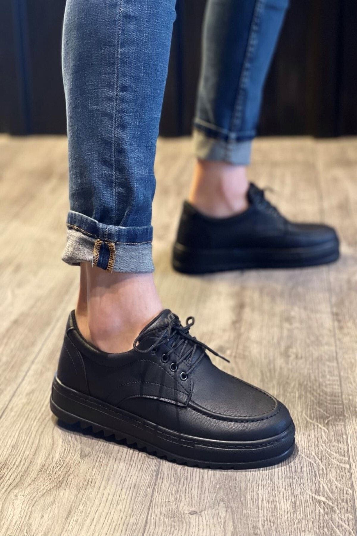 Aptamil Knack Günlük Ayakkabı T12 Siyah (siyah Taban)