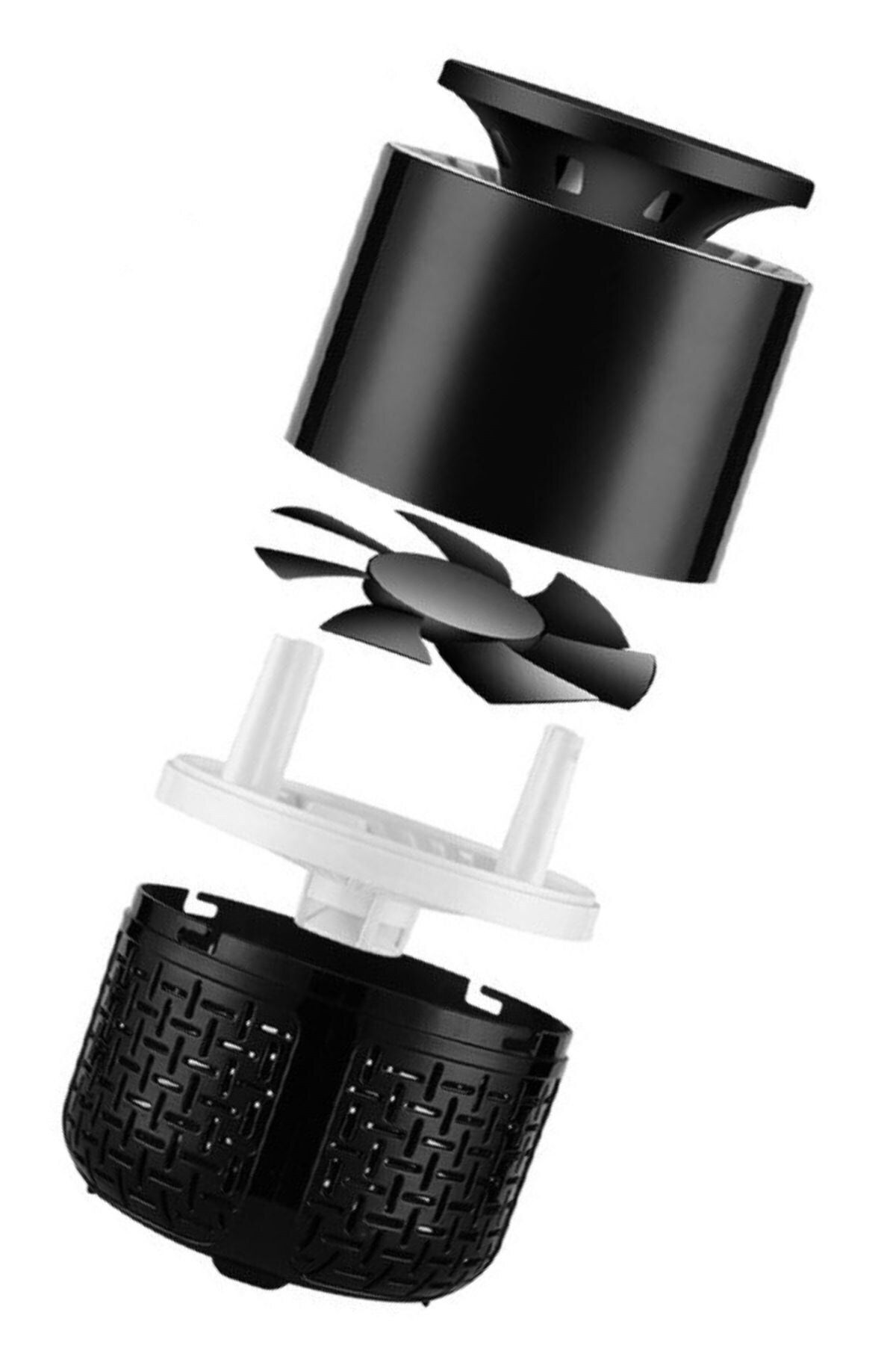 Buffer ® UV Işıklı Sivrisinek Böcek Öldürücü USB Şarjlı Fanlı Sivrisinek Kovucu Sinek Böcek Savar Led