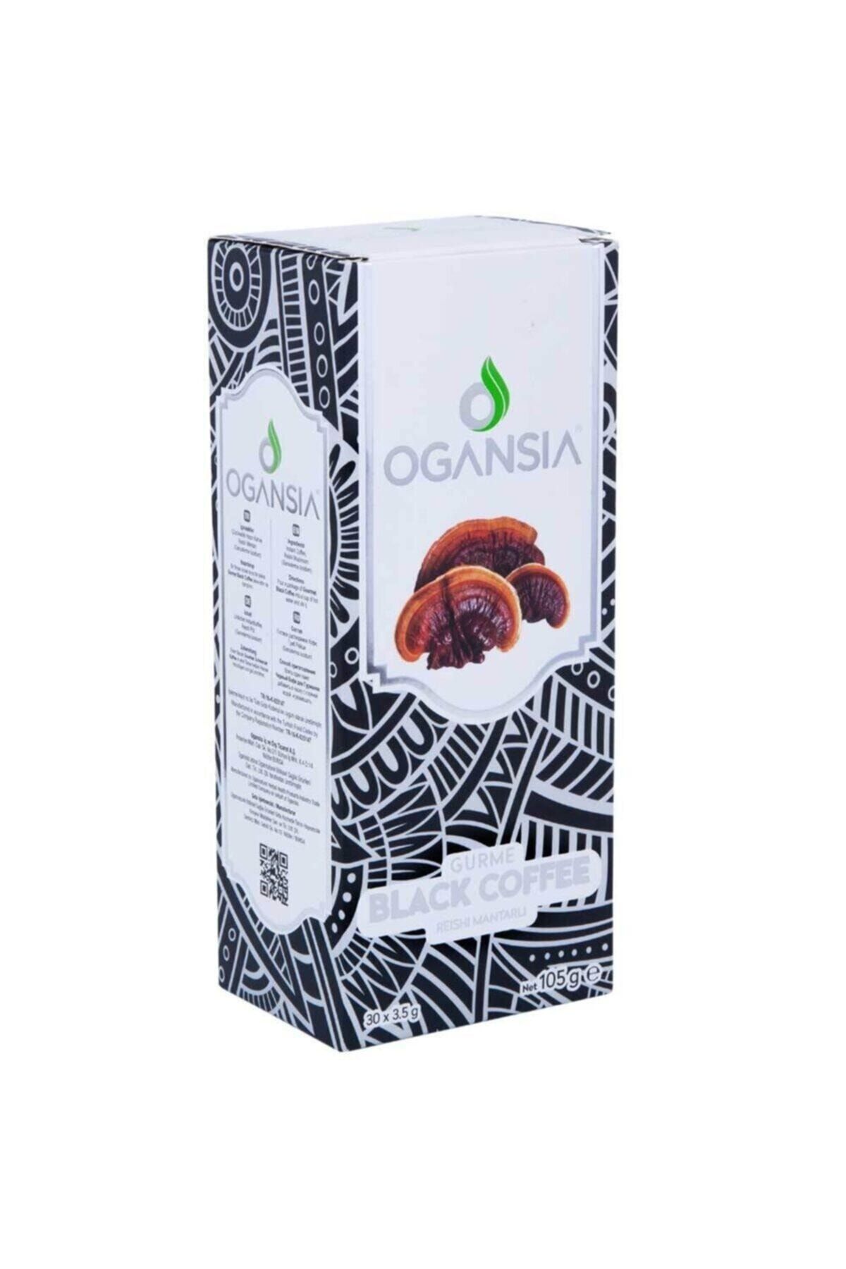 Ogansia Reishi Mantarlı Black Coffee 105 g 30x3,5 g