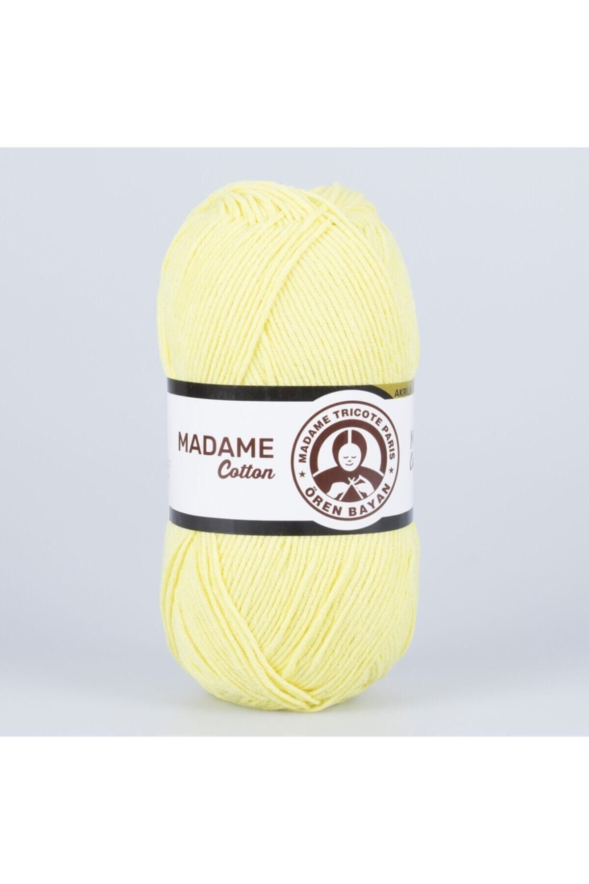 Ören Bayan Sarı Madame Cotton Renk Kodu 006