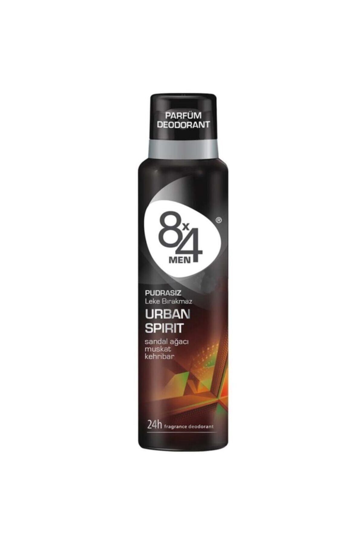 8x4 Sprey Deodorant Urban Spirit 150 ml