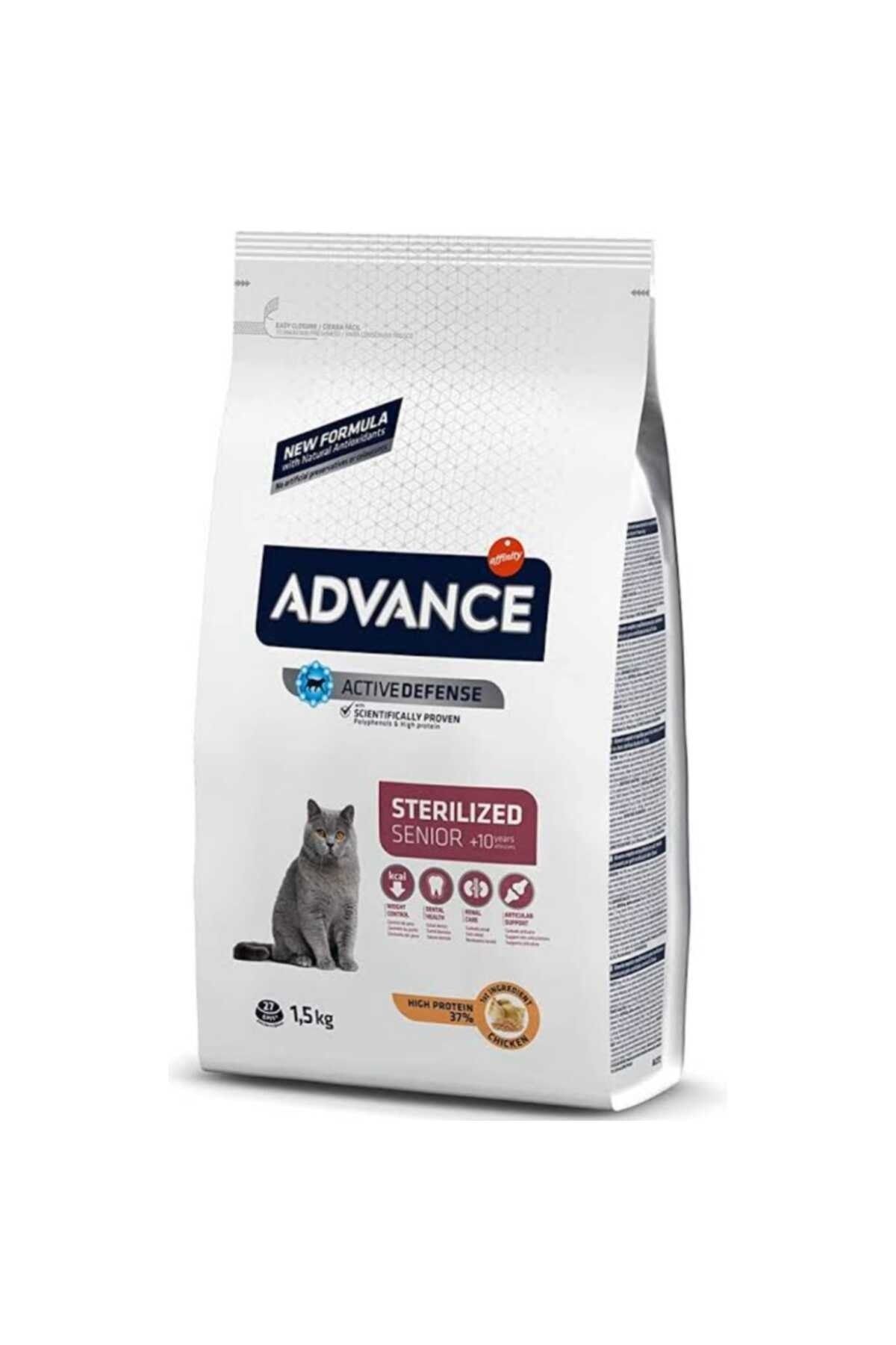 Advance Neo Pet Market Cat Sterilized +10 Senıor Kısırlaştırılmış Yaşlı Kedi Maması 1.5 kg