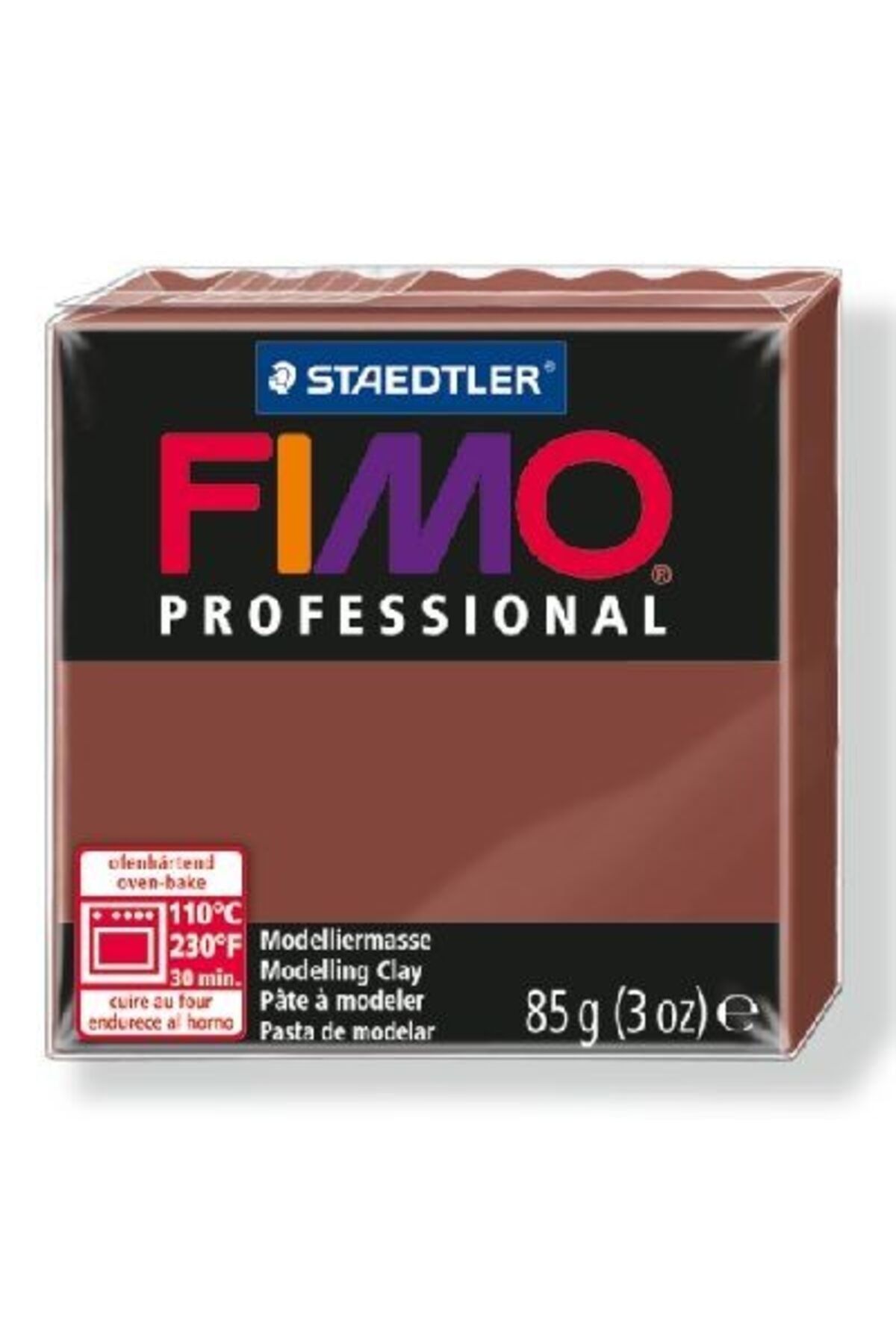 Staedtler Fimo Professional Polimer Kil 85 gr. 77 Çikolata