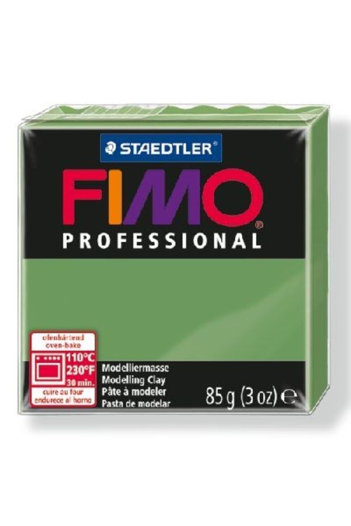 Staedtler Fimo Professional Polimer Kil 85 gr. 57 Çimen Yeşili