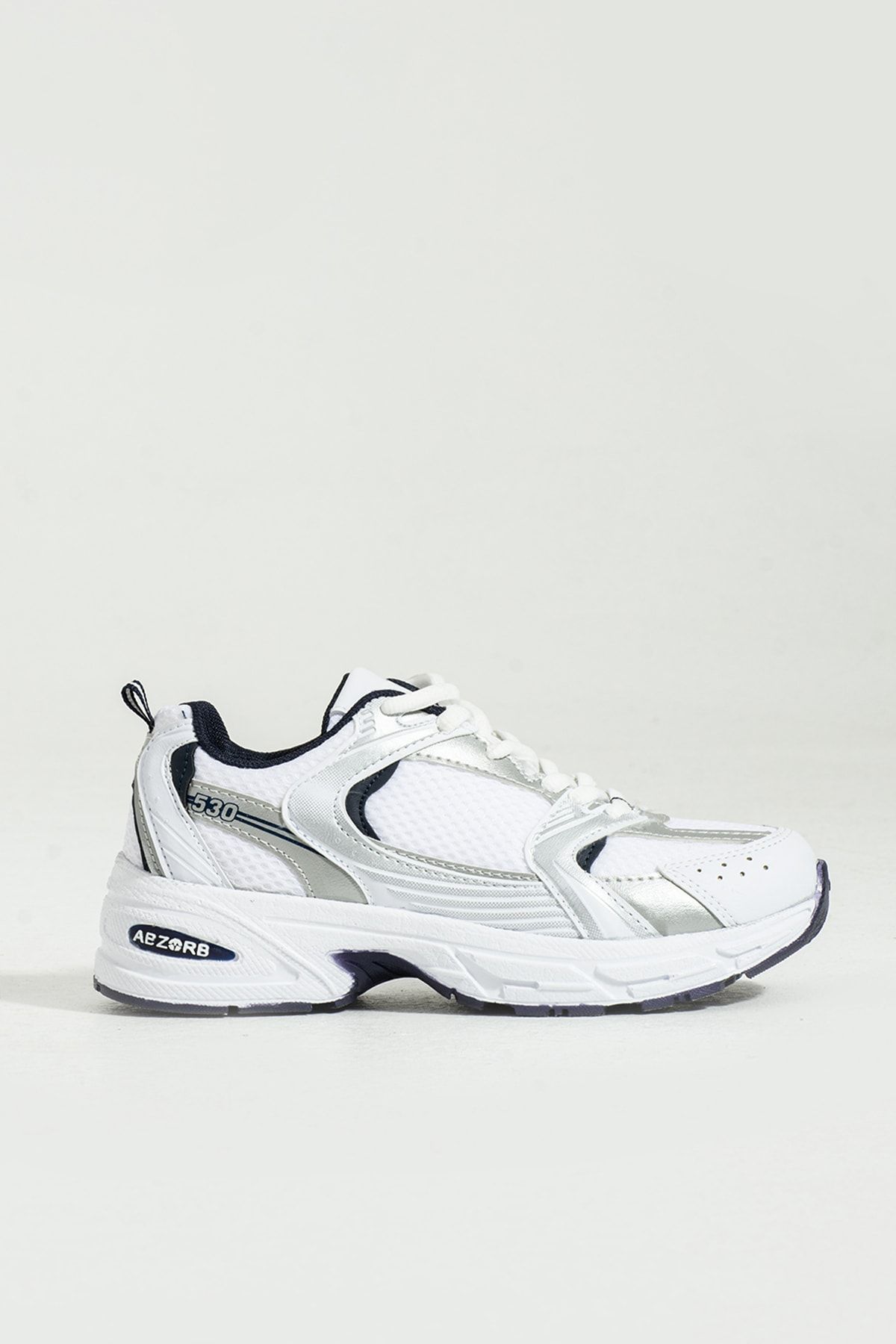ICELAKE Thunder S30 Unisex Lacivert Beyaz Günlük Rahat Spor Ayakkabı Sneaker 888007l