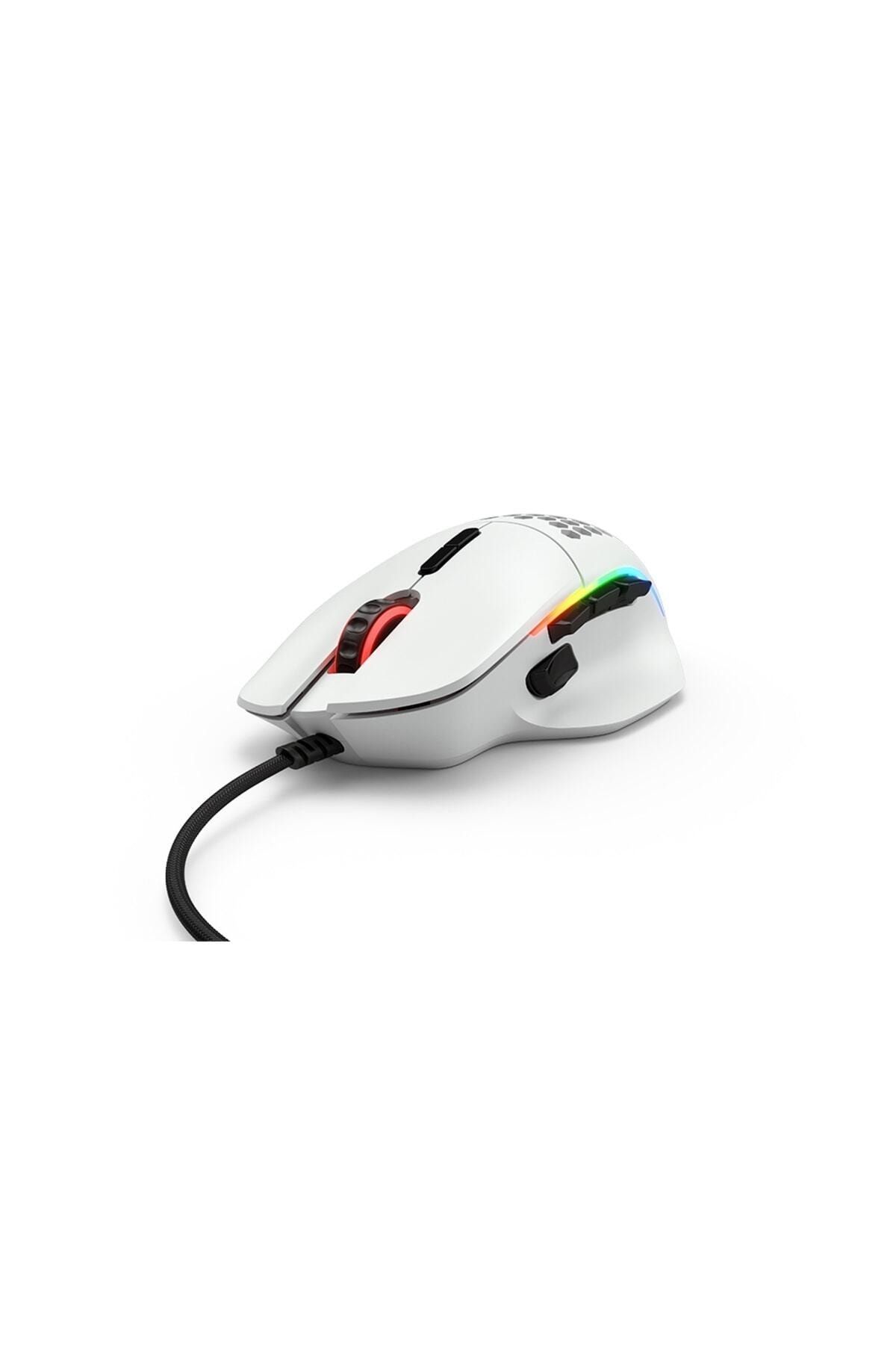 Glorious Model I Kablolu Mat Beyaz Rgb Oyuncu Mouse 69gr