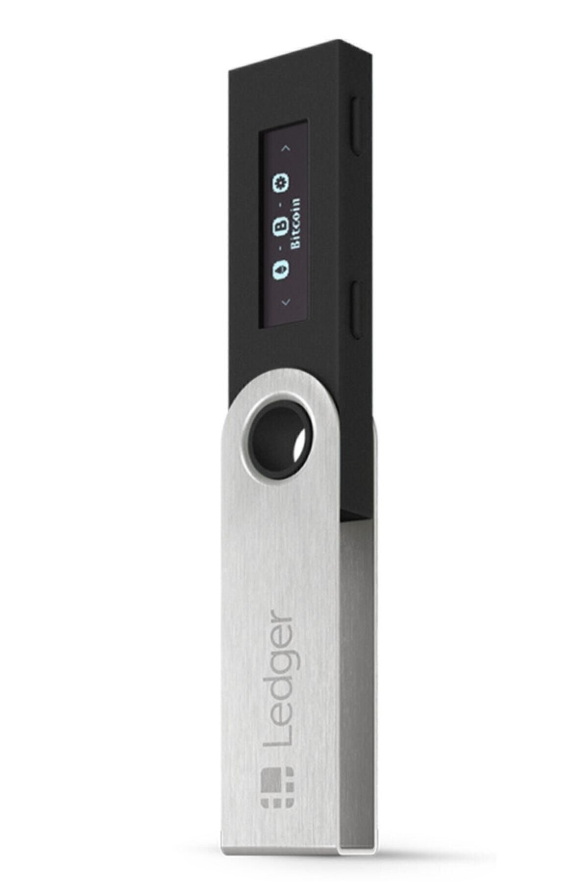 Ledger Nano S Bitcoin Cüzdanı Siyah