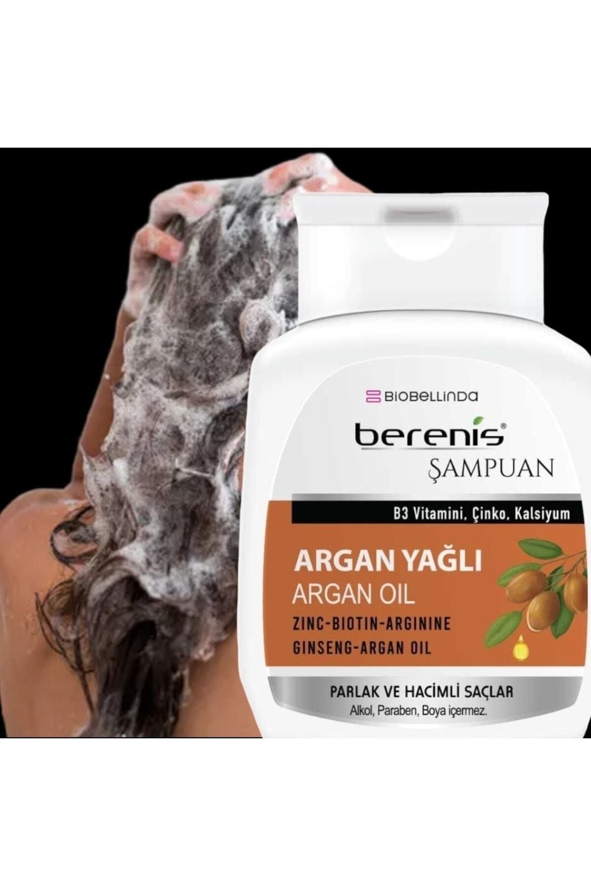 BioBellinda Berenis Argan Yağlı Şampuan 290 ml Parlak ve Hacimli Saçlar