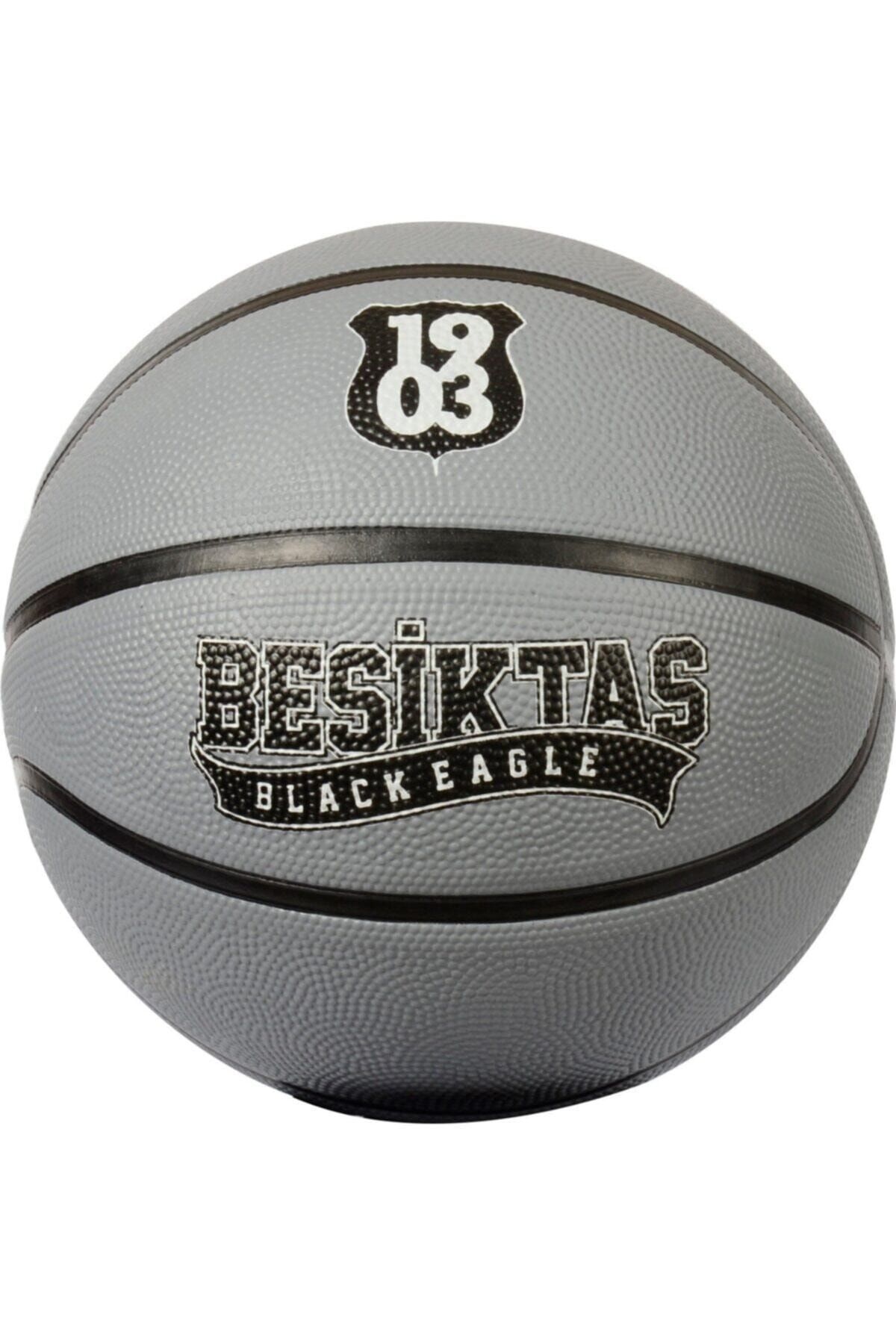 Timon Beşiktaş Orjinal Lisanslı Basketbol Topu - Gri