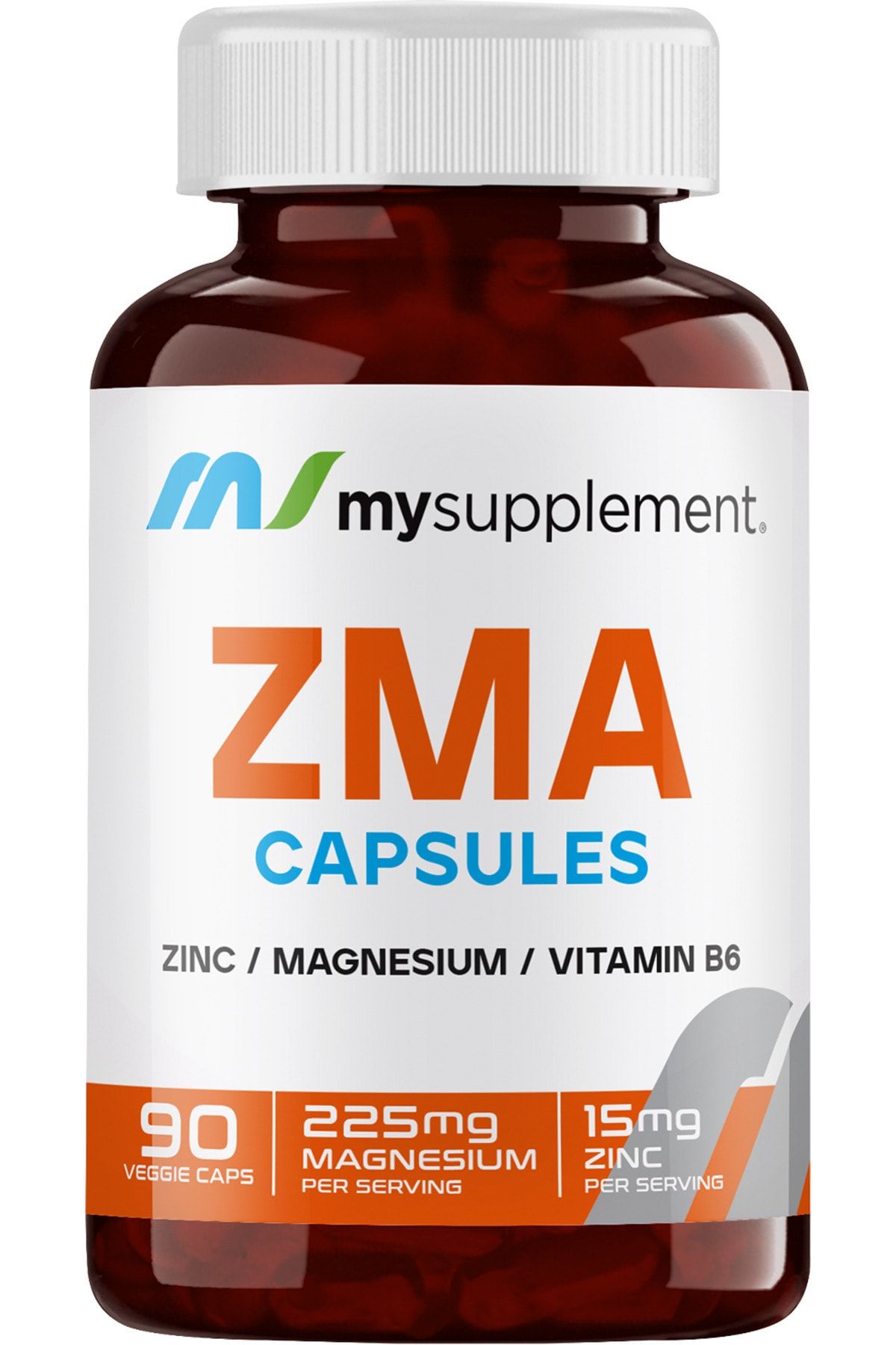 Mysupplement Zma Capsules 90 Veggie Kapsül (BİTKİSEL KAPSÜL) Zınc Magnesıum Vitamin B6