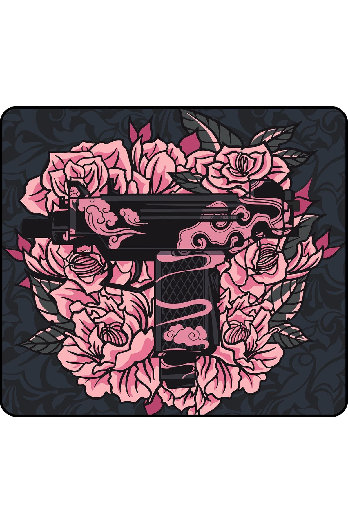 Xrades Pink Uzi Aqua Control 480x400 MM ESport Gaming Oyuncu Mousepad 48x40 CM