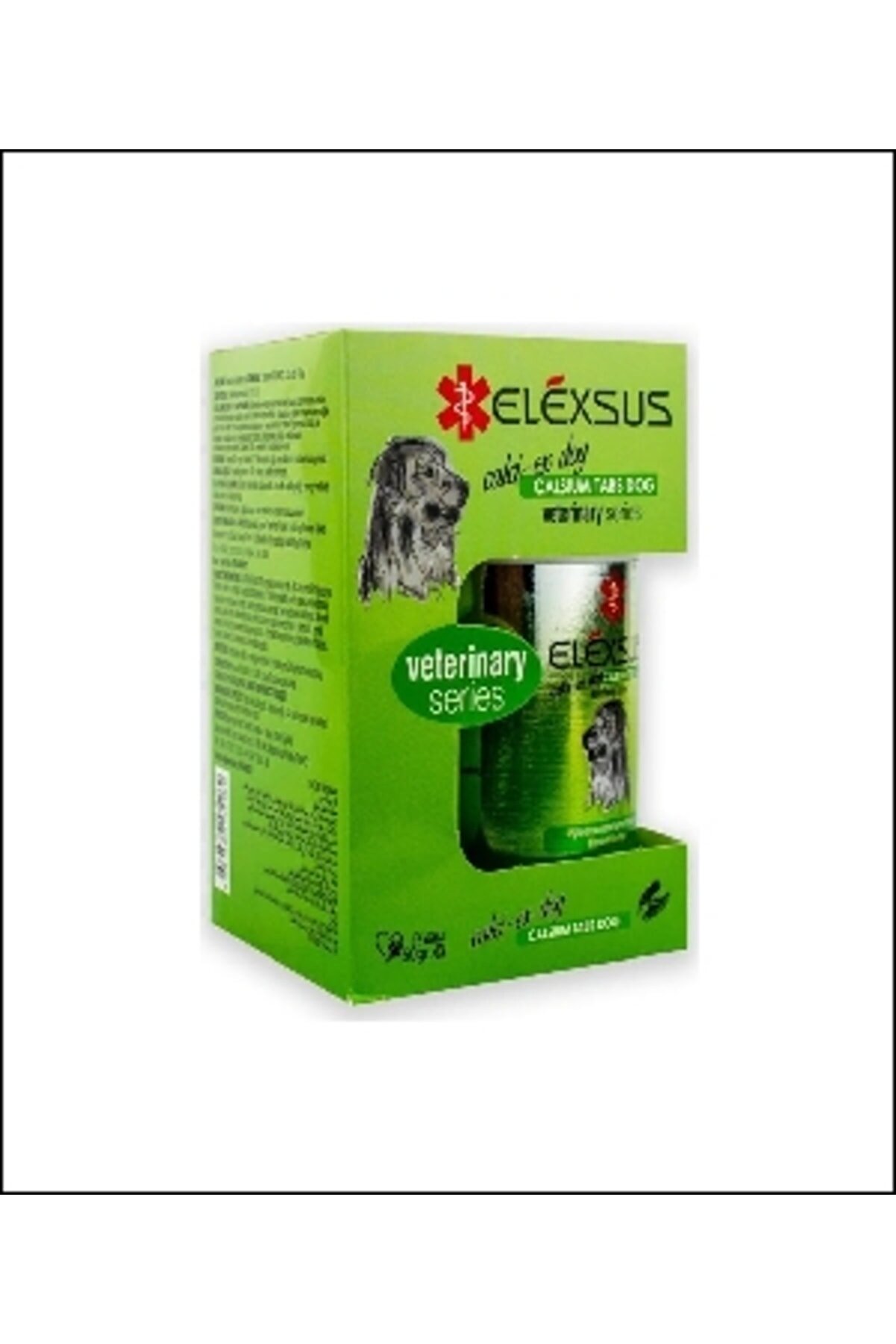 Elexsus Köpekler Için Vitamin D3 Kalsiyum Ve Fosfor Tableti 50gr