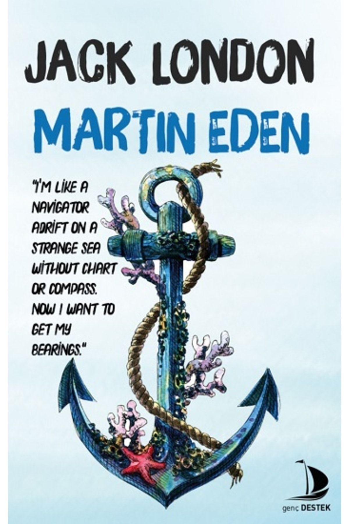 Destek Yayınları Martin Eden kitabı - Jack London - Destek Yayınları