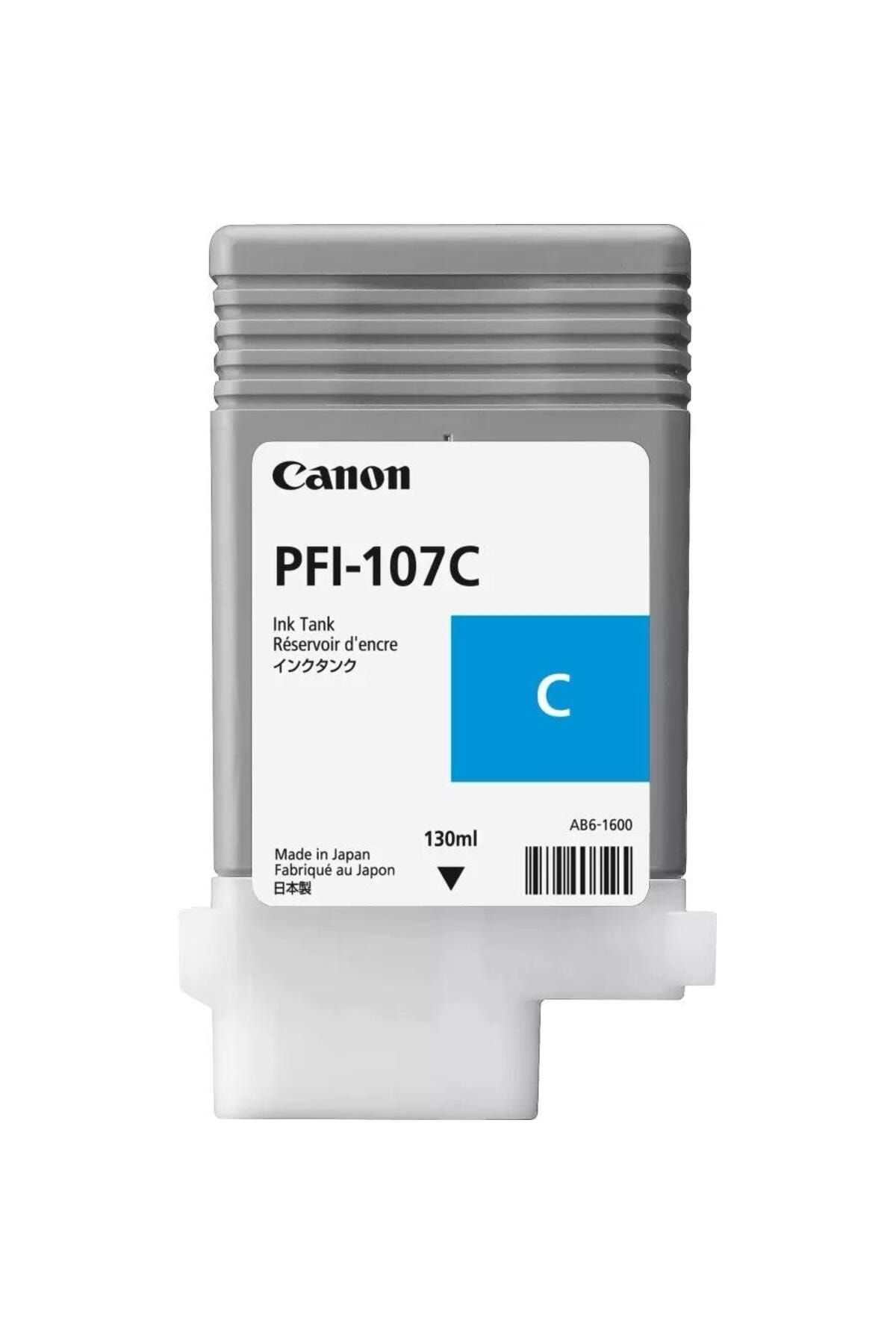 Canon Pfı 107C Cyan Mavi Plotter Kartuş Ipf770 775 / Canon