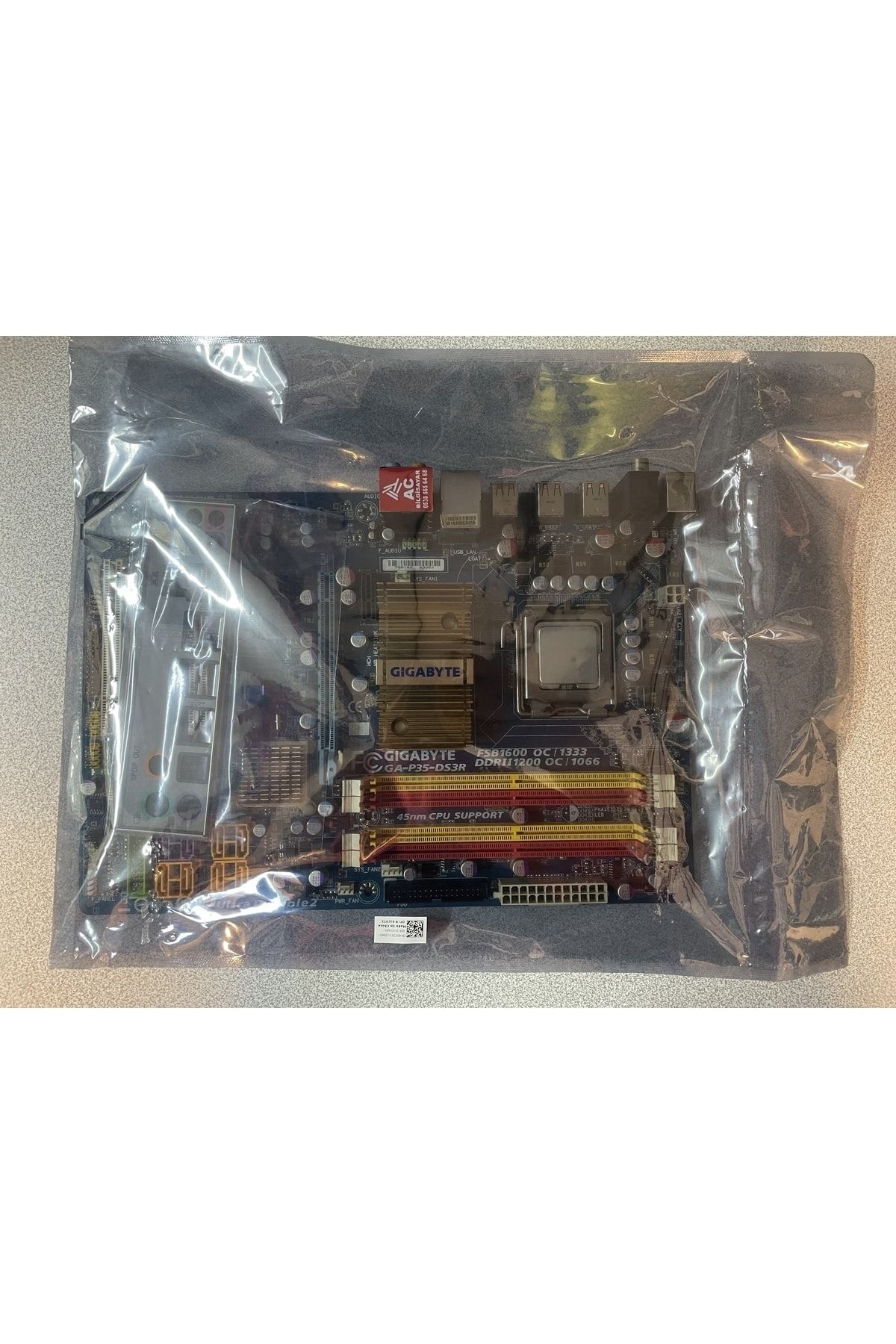Gigabyte GA-P35-DS3R Intel LGA775 DDR2 Anakart + Hediyeli