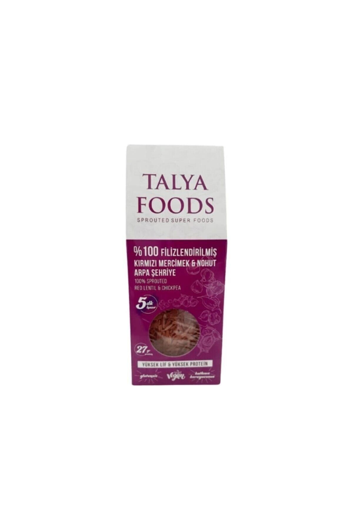 TALYA FOODS Glutensiz Talya Filizlenmiş Kırmızı Mercimek & Nohut Şehriye 200gr