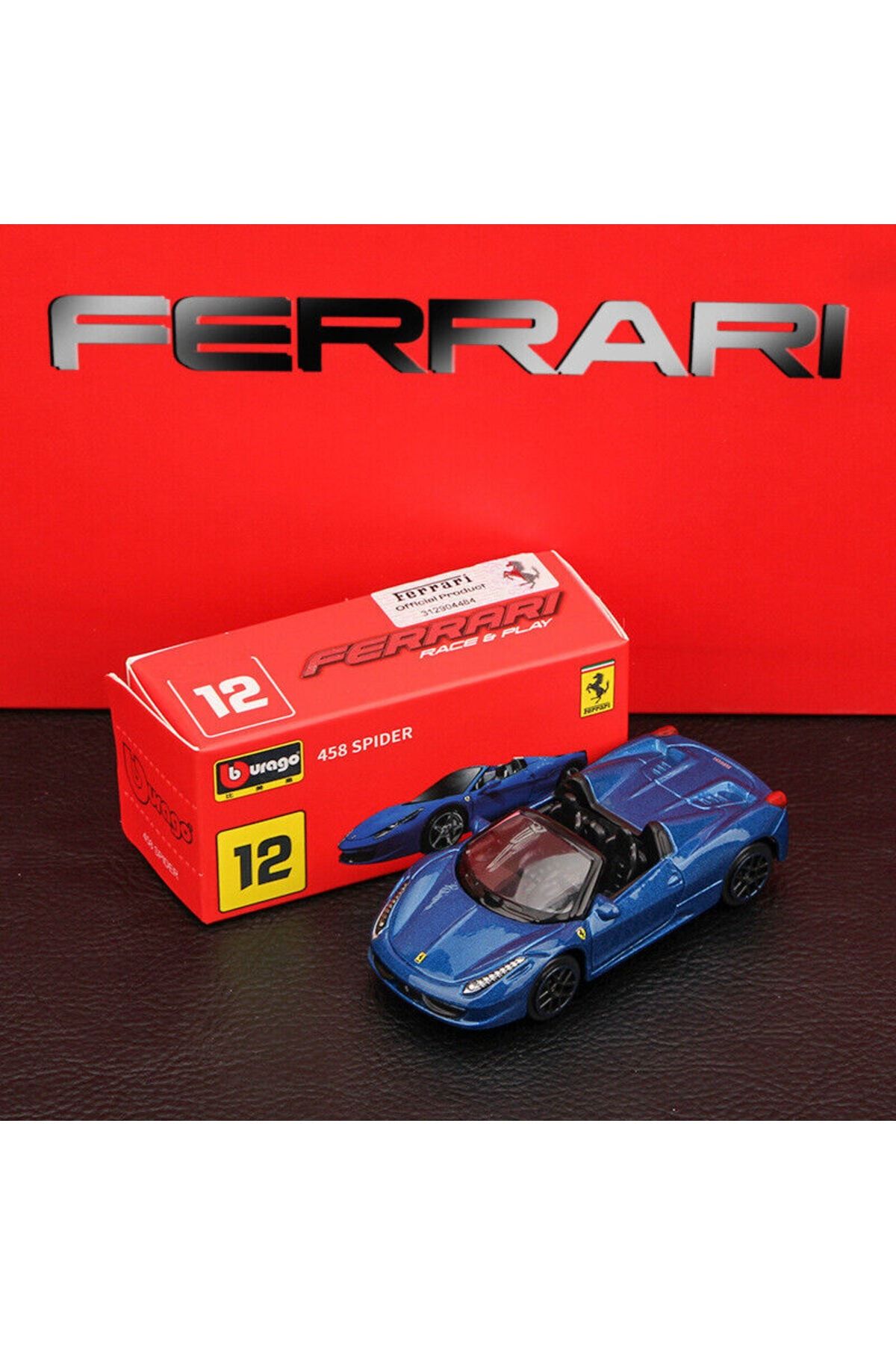 Burago 1:64 Ferrari 458 Spider - 12