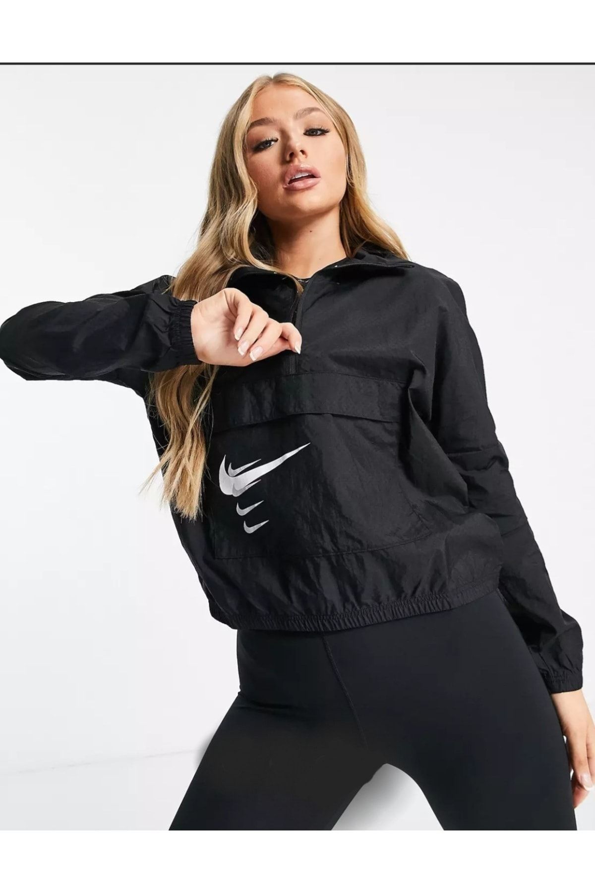 Nike Swoosh Run Kadın Koşu Ceketi CU3254-010