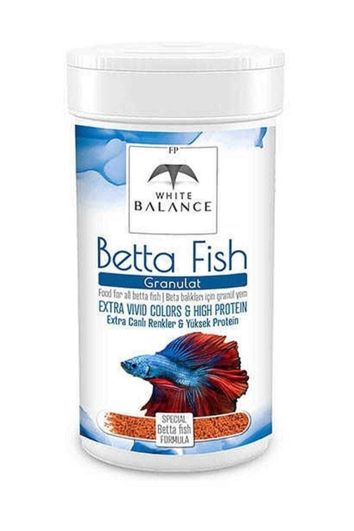 White Balance Betta Fish Granules 100 Ml.